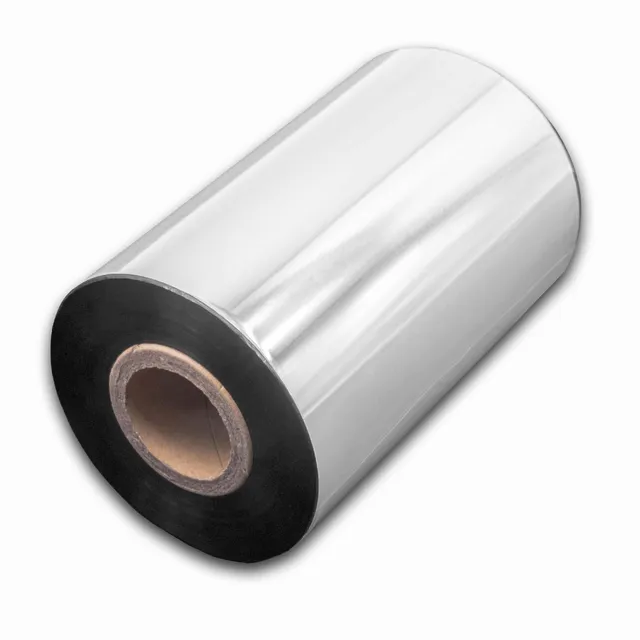 vhbw nastro termico 100mm x 300m cera resina nero