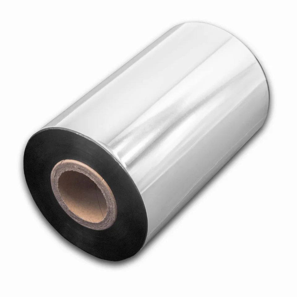 vhbw nastro termico 100mm x 300m cera resina nero