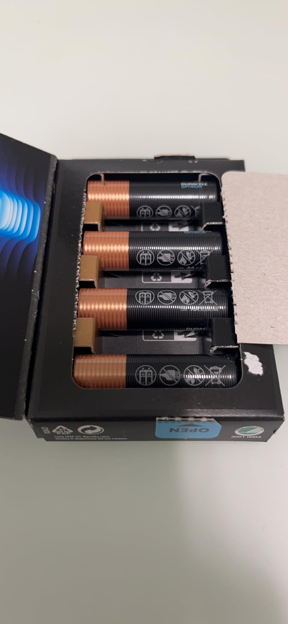 Duracell Optimum Batterie Alcaline AA Confezione da 4