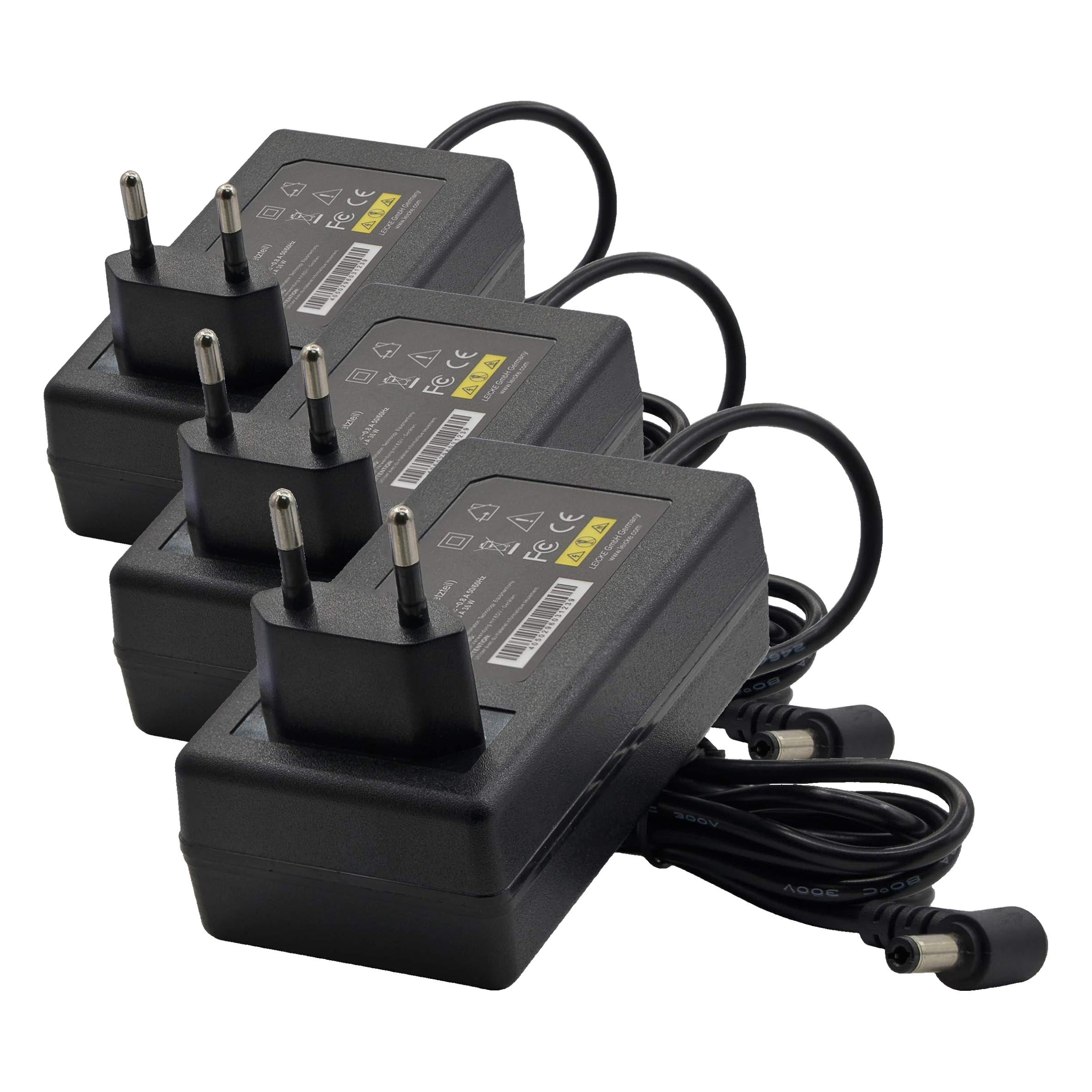 Leicke 12V 3A 36W Alimentatore 12V 3A per Router LED