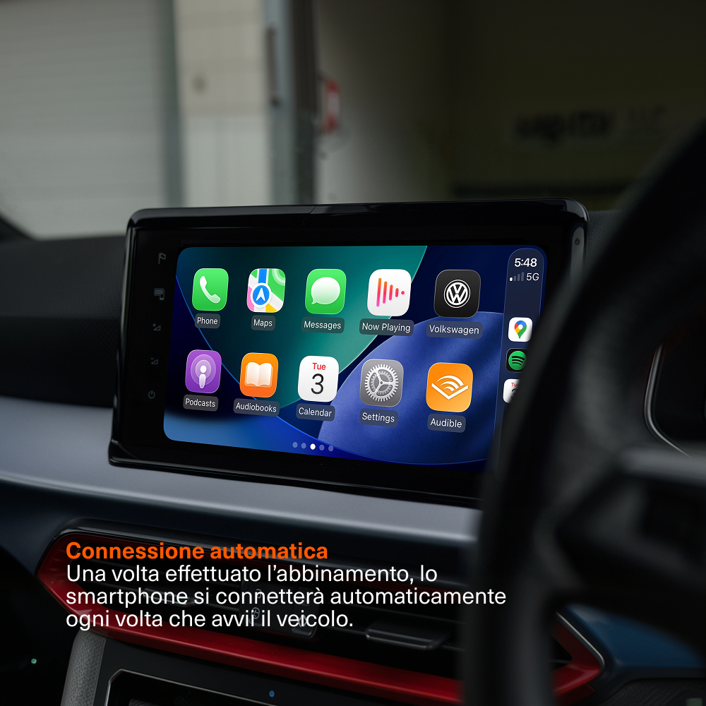 Cygnett DriveSync adattatore CarPlay Android Auto wireless