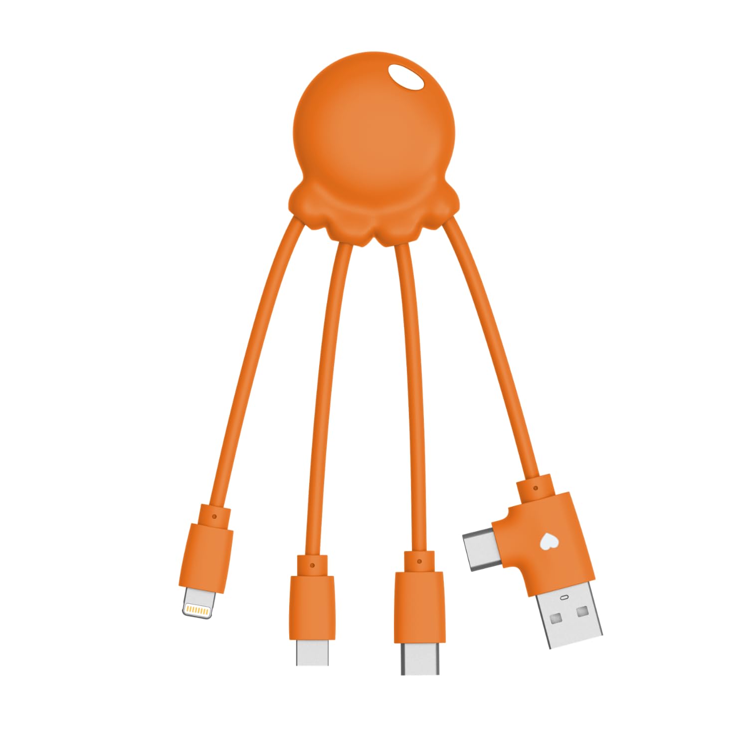 Xoopar Octopus Cavo Multi USB 4in1 plastica oceano nero