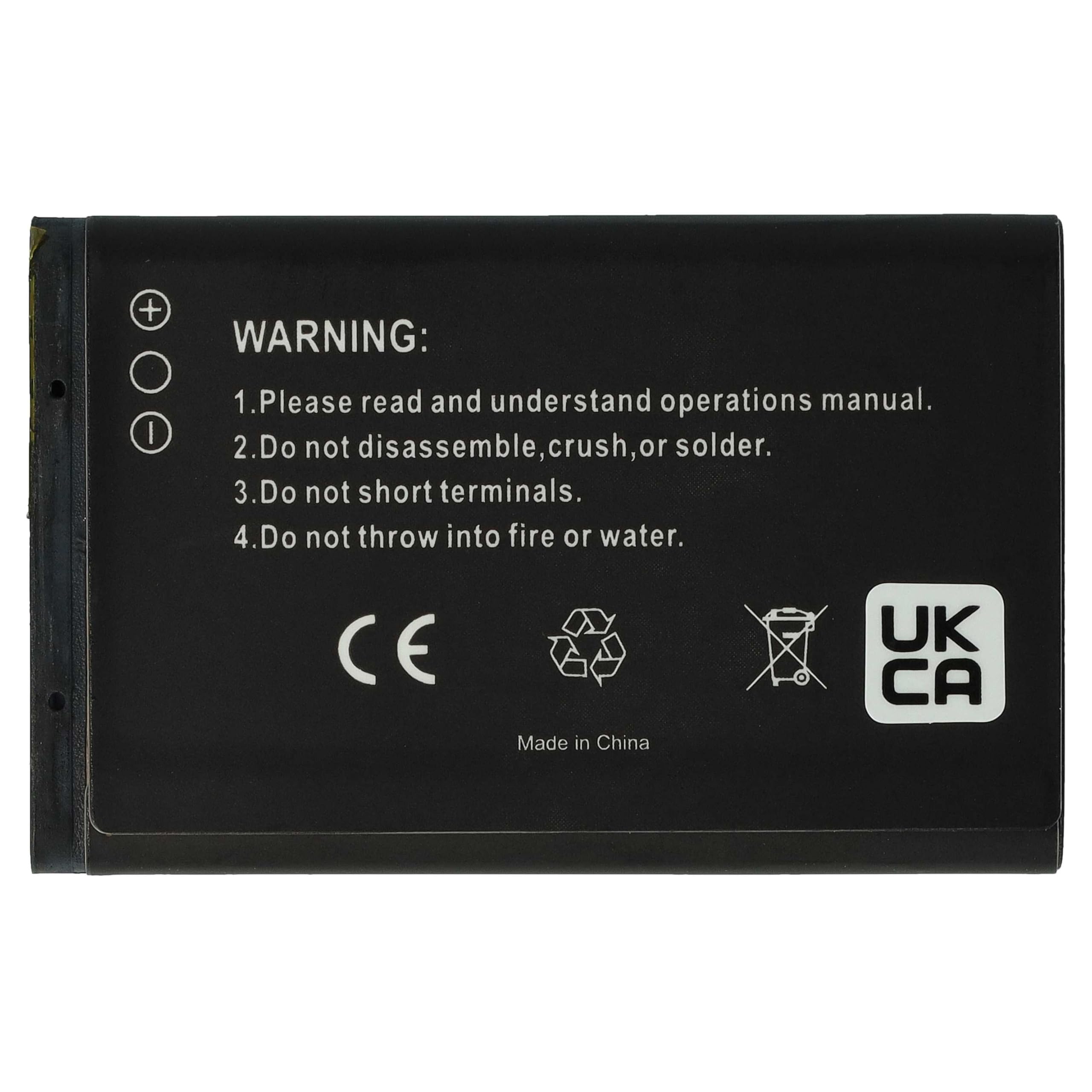 vhbw Batteria smartphone CP10 700mAh 3,7V 1x Li-Ion