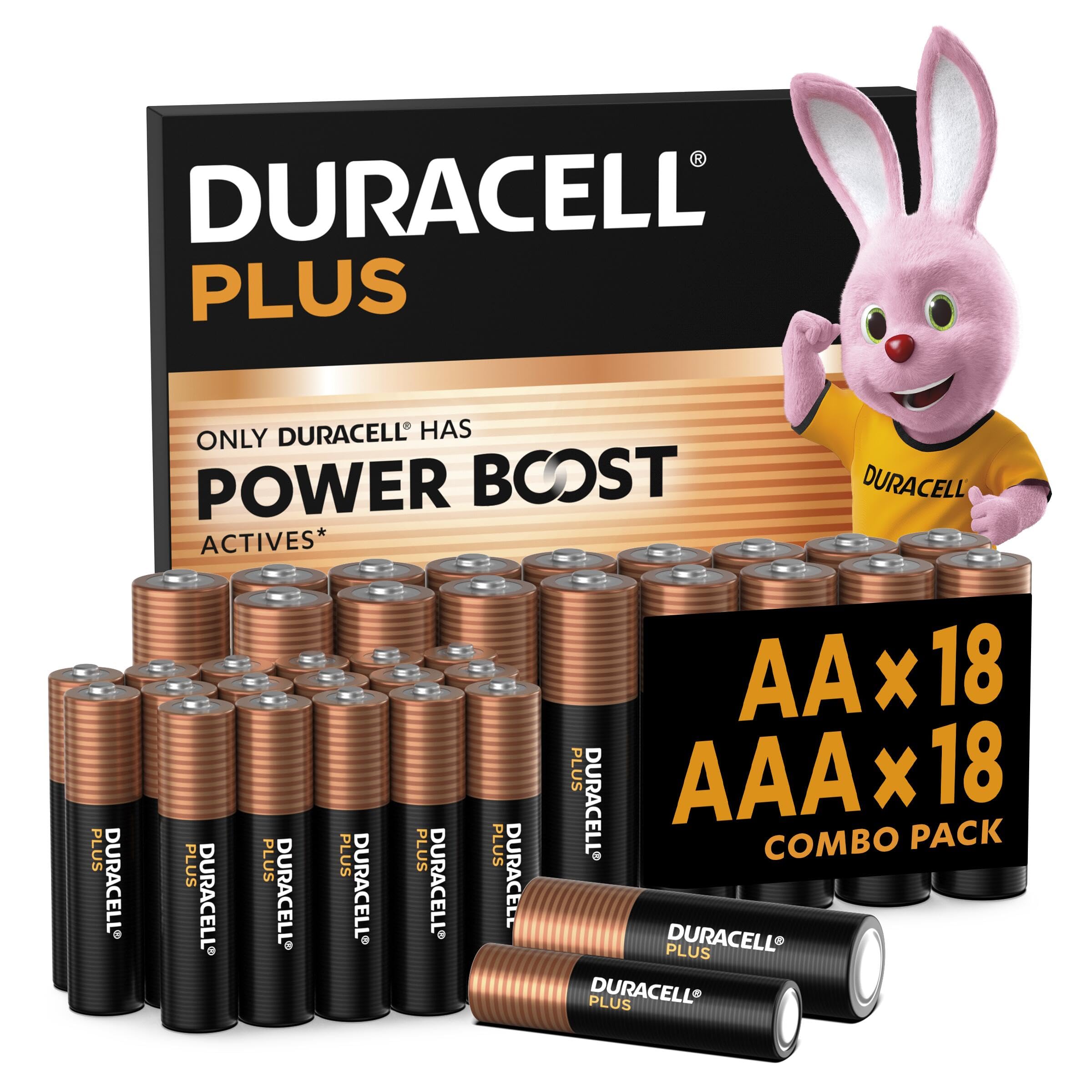 Duracell Plus Batterie Alcaline D LR20 4pz lunga durata