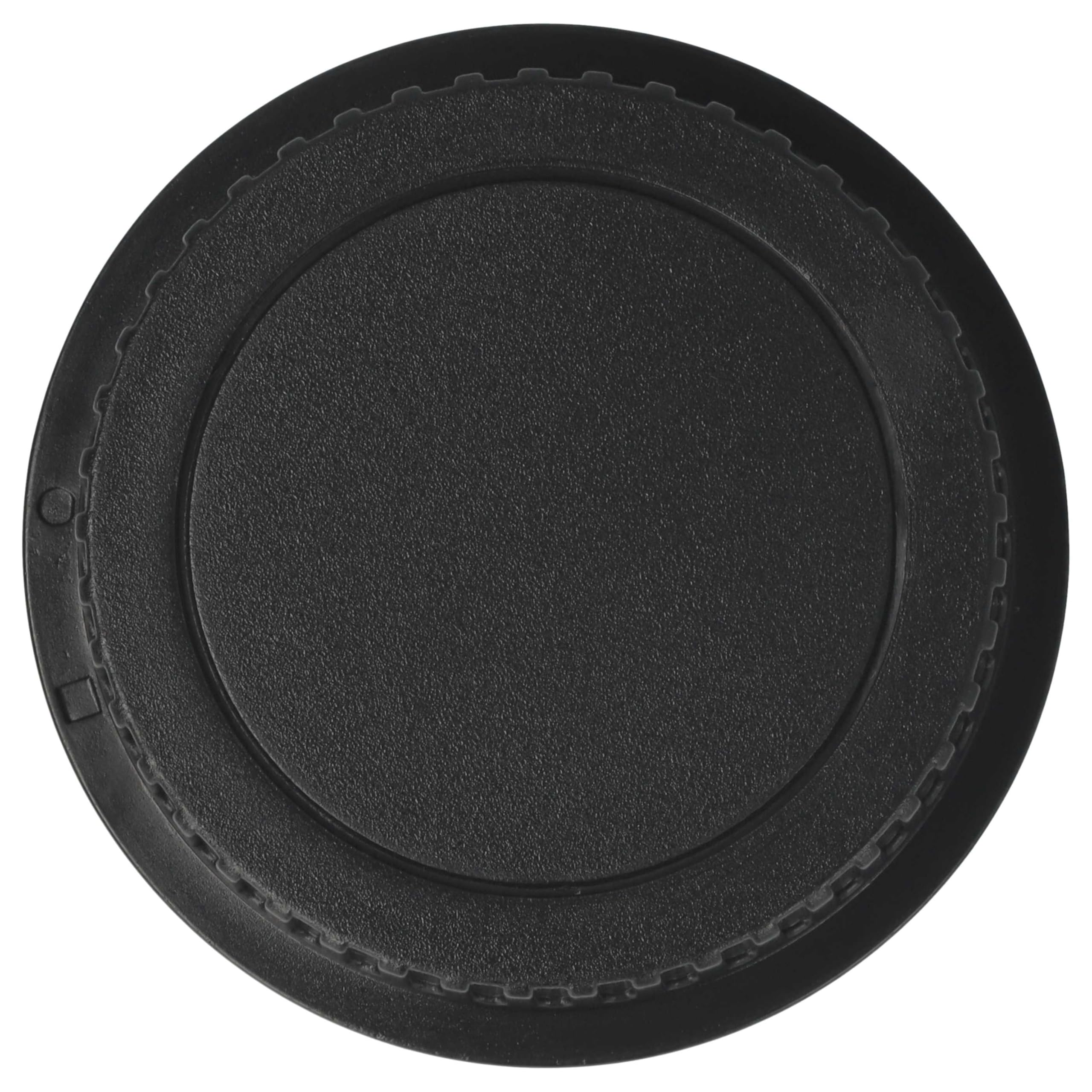 vhbw Copriobiettivo Posteriore per Canon EOS fotocamera EF nero