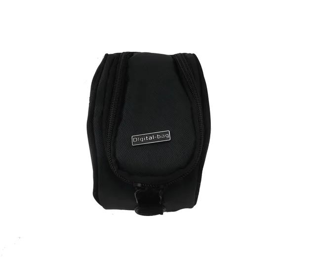 vhbw custodia tracolla universale nera per Sony HDR-CX 13cm