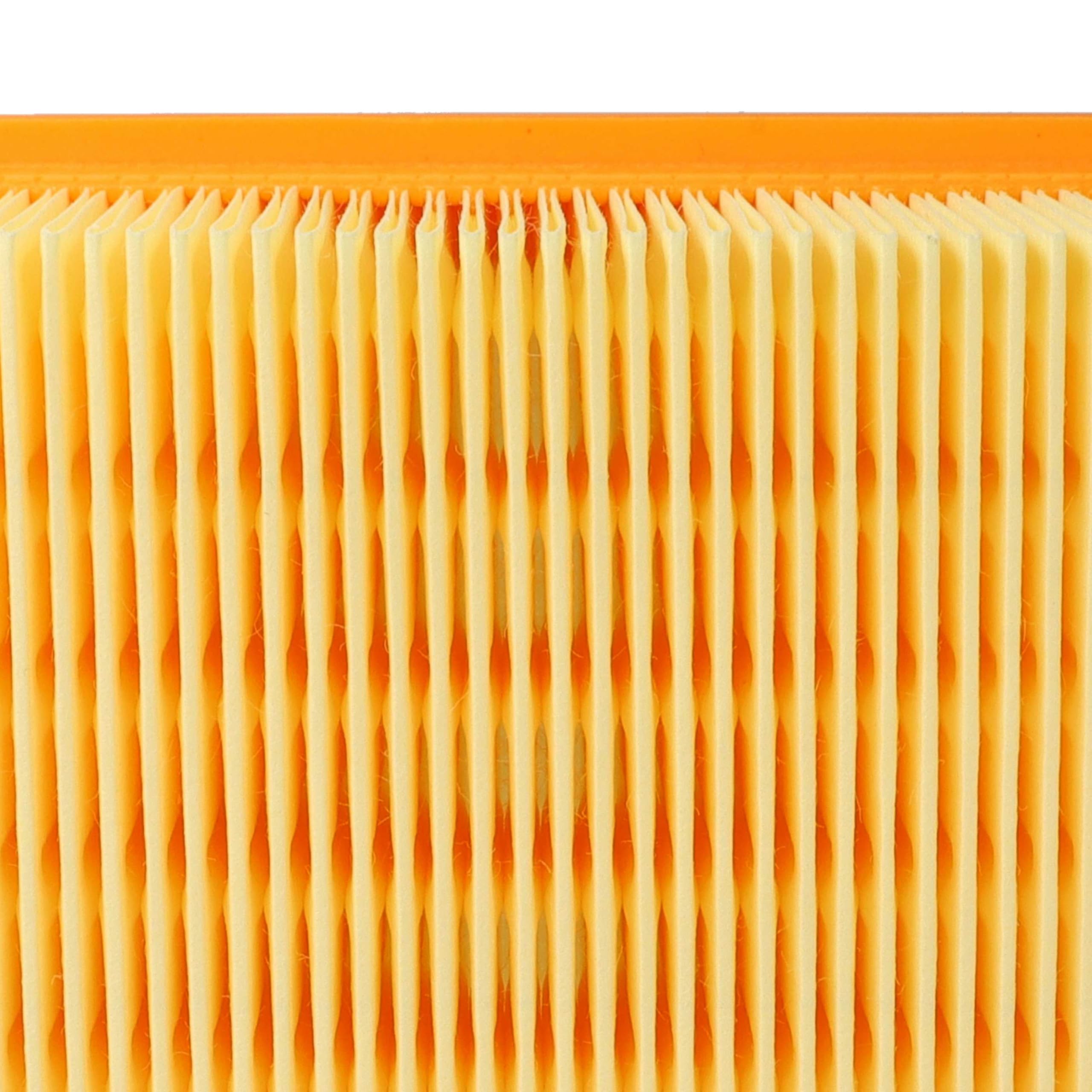 vhbw Filtro pieghe piatte Kärcher NT 25/1 Ap 2 pezzi