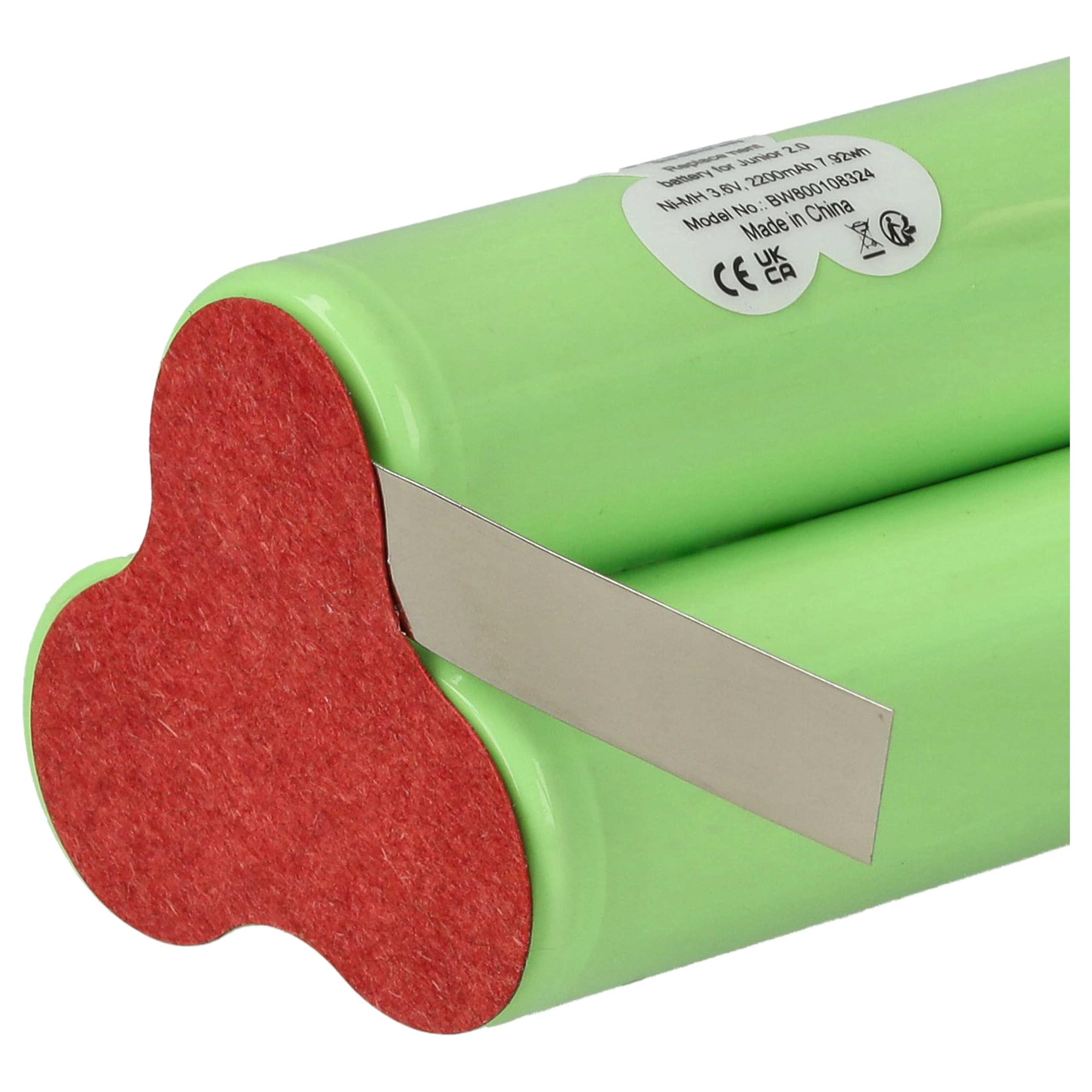vhbw batteria aspirapolvere Junior 2.0 2000mAh NiMH