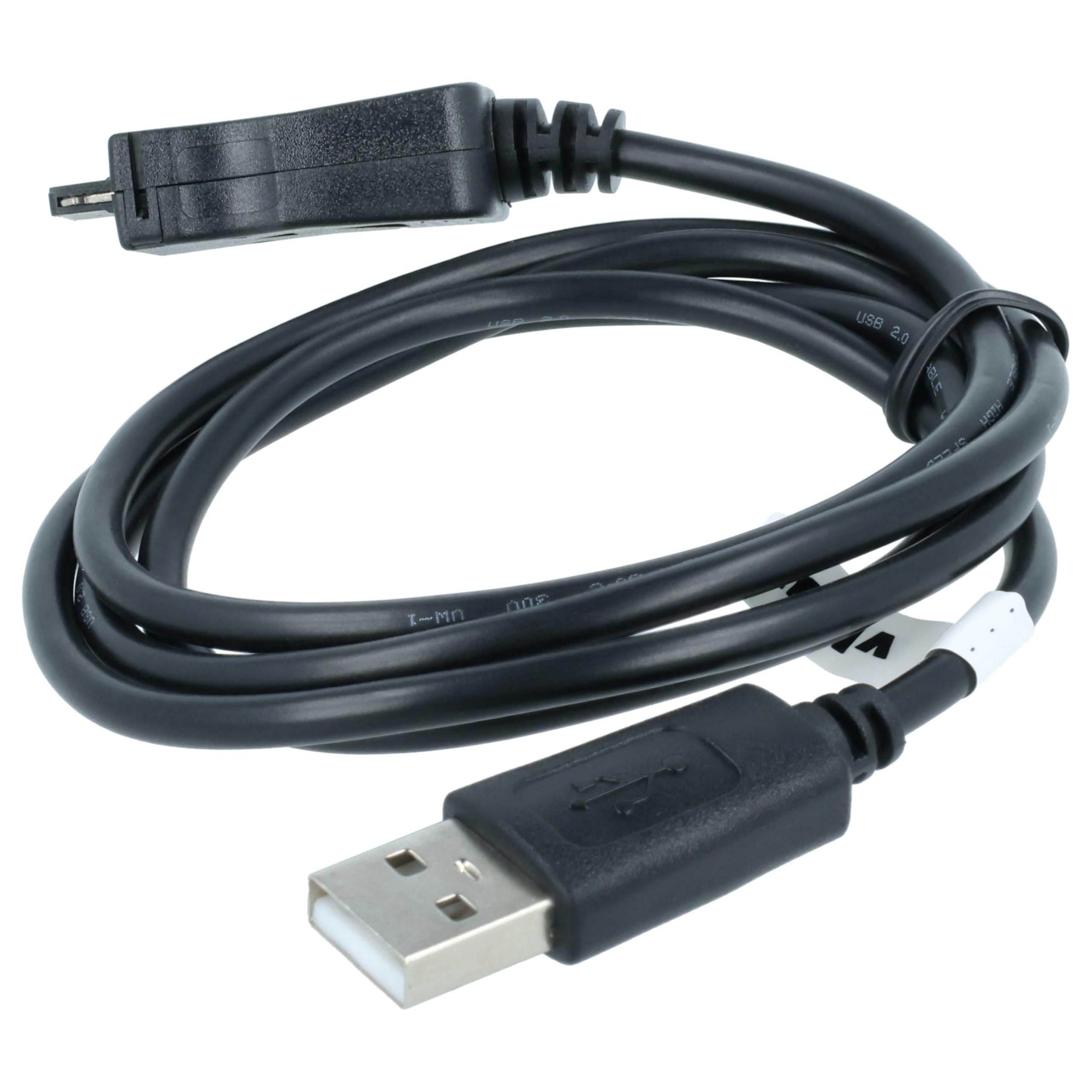 vhbw cavo dati USB Samsung SGH D500 nero 100cm