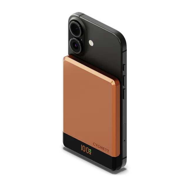 Cygnett MagSlim 5K power bank wireless magnetico rame 10W