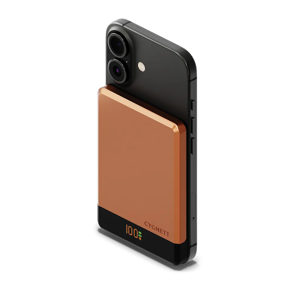 Cygnett MagSlim 5K power bank wireless magnetico rame 10W