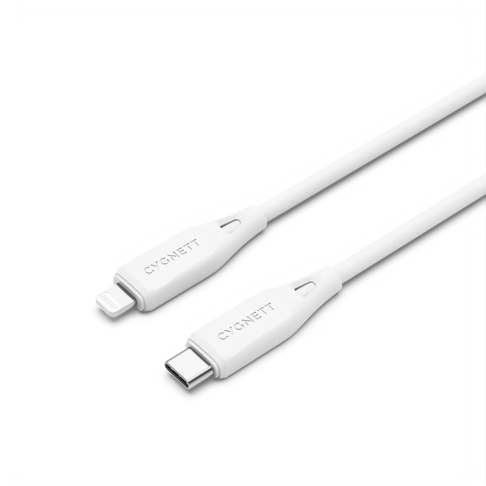 Cygnett Essentials Cavo Lightning USB-C 1 m bianco