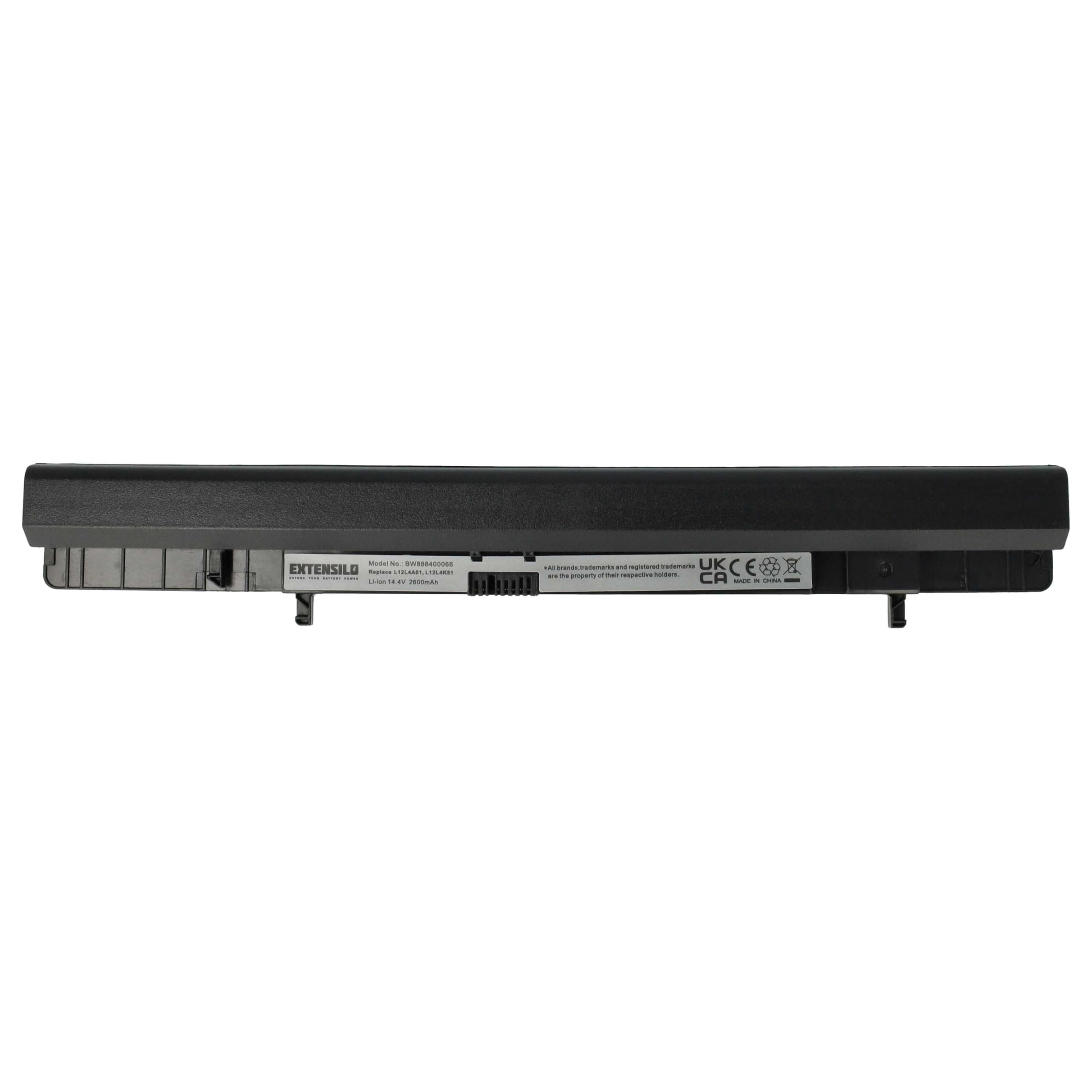 vhbw L12M4E51 batteria notebook Lenovo 2200mAh