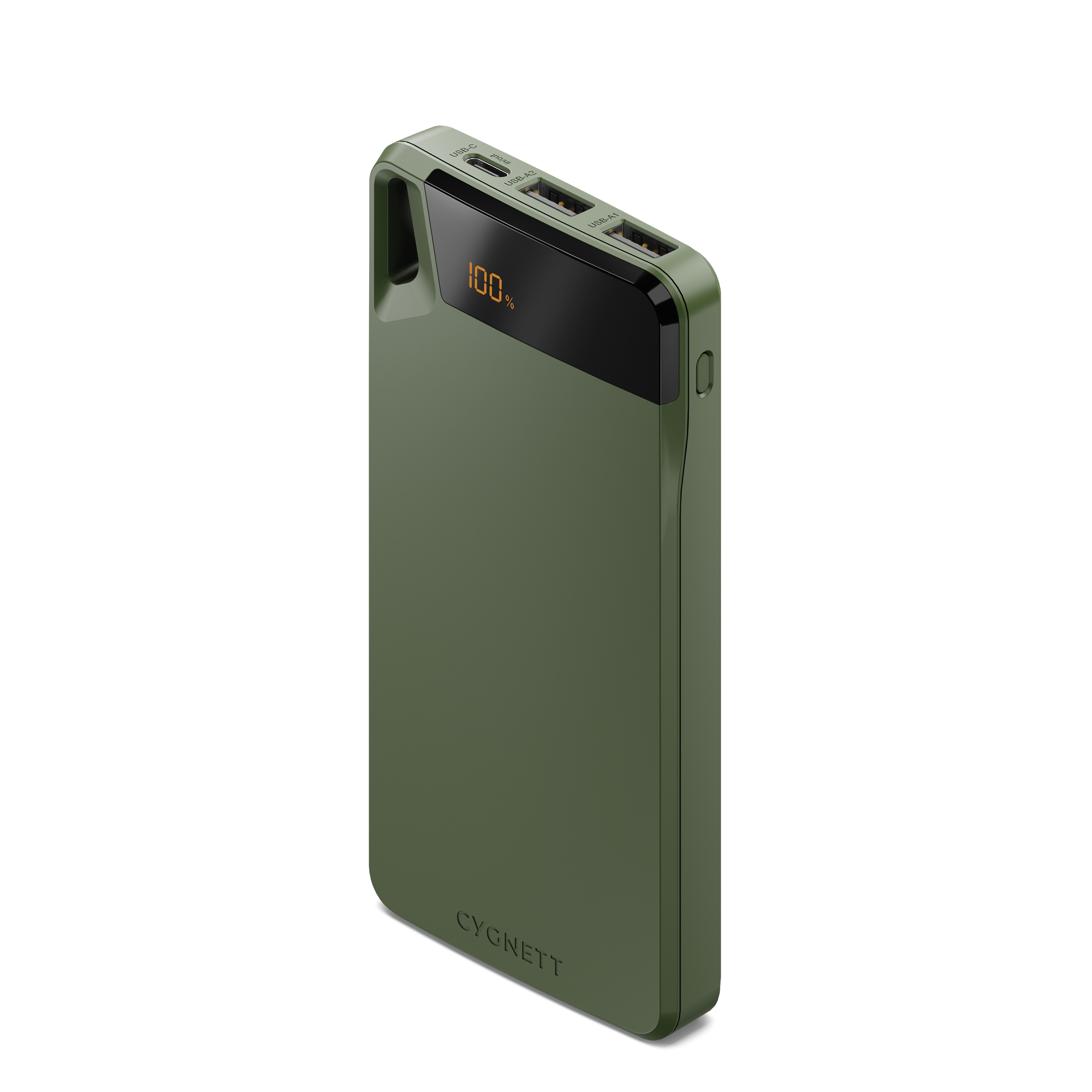 Cygnett ChargeUp Boost Power Bank 10000mAh 15W Verde display