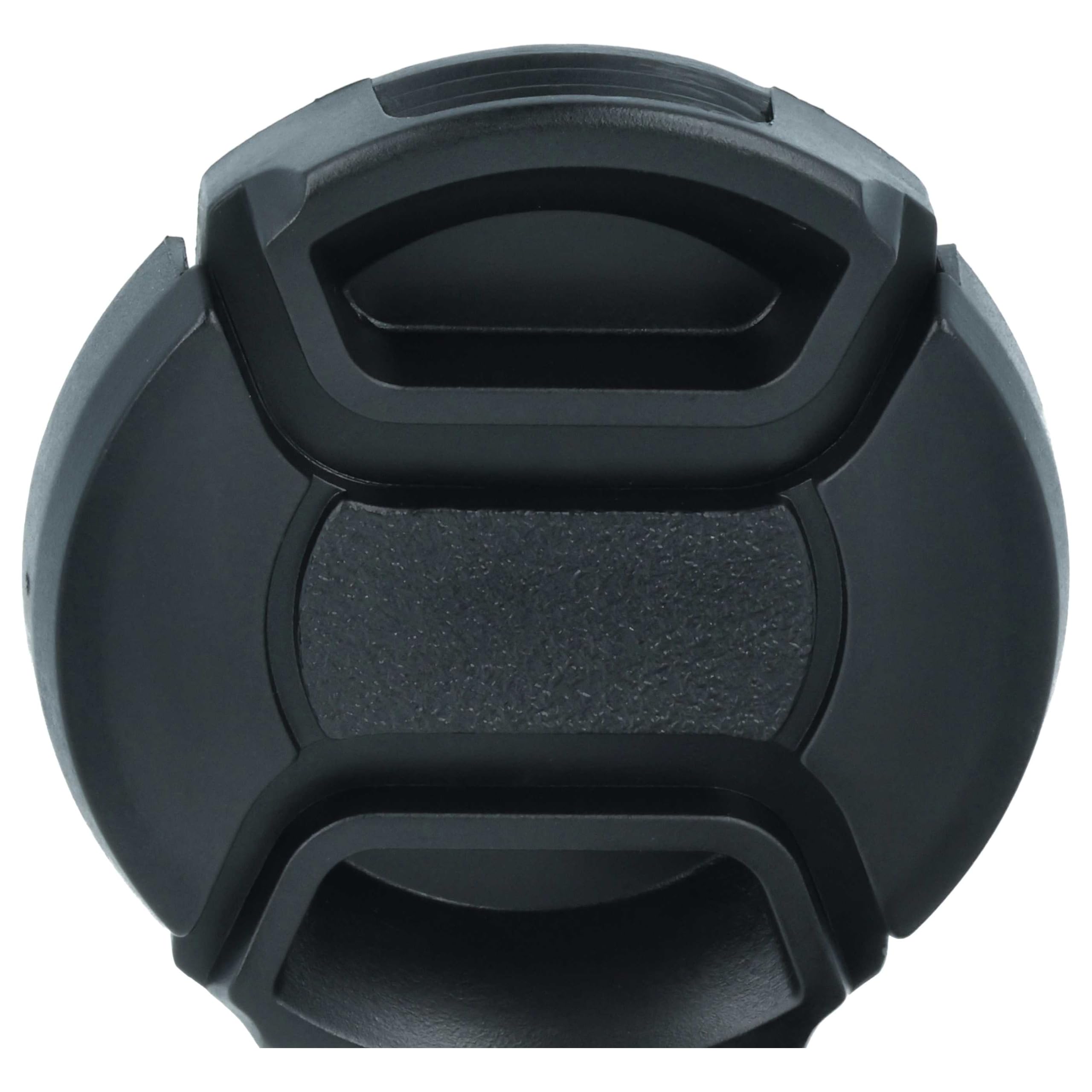 vhbw Copriobiettivo 37mm per Panasonic snap-on nero