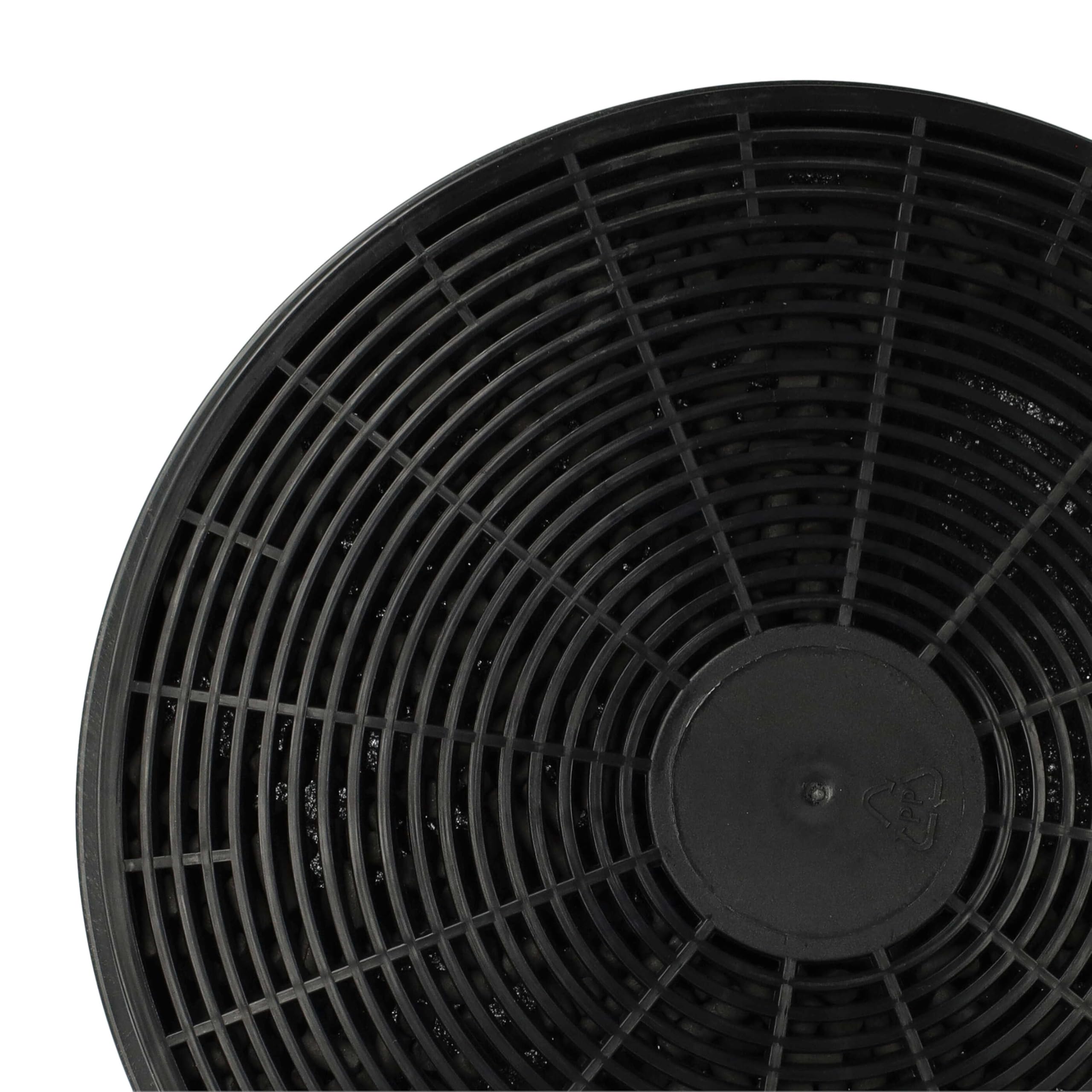 vhbw Filtro carboni attivi per Klarstein cappa 17,5cm 2 pezzi