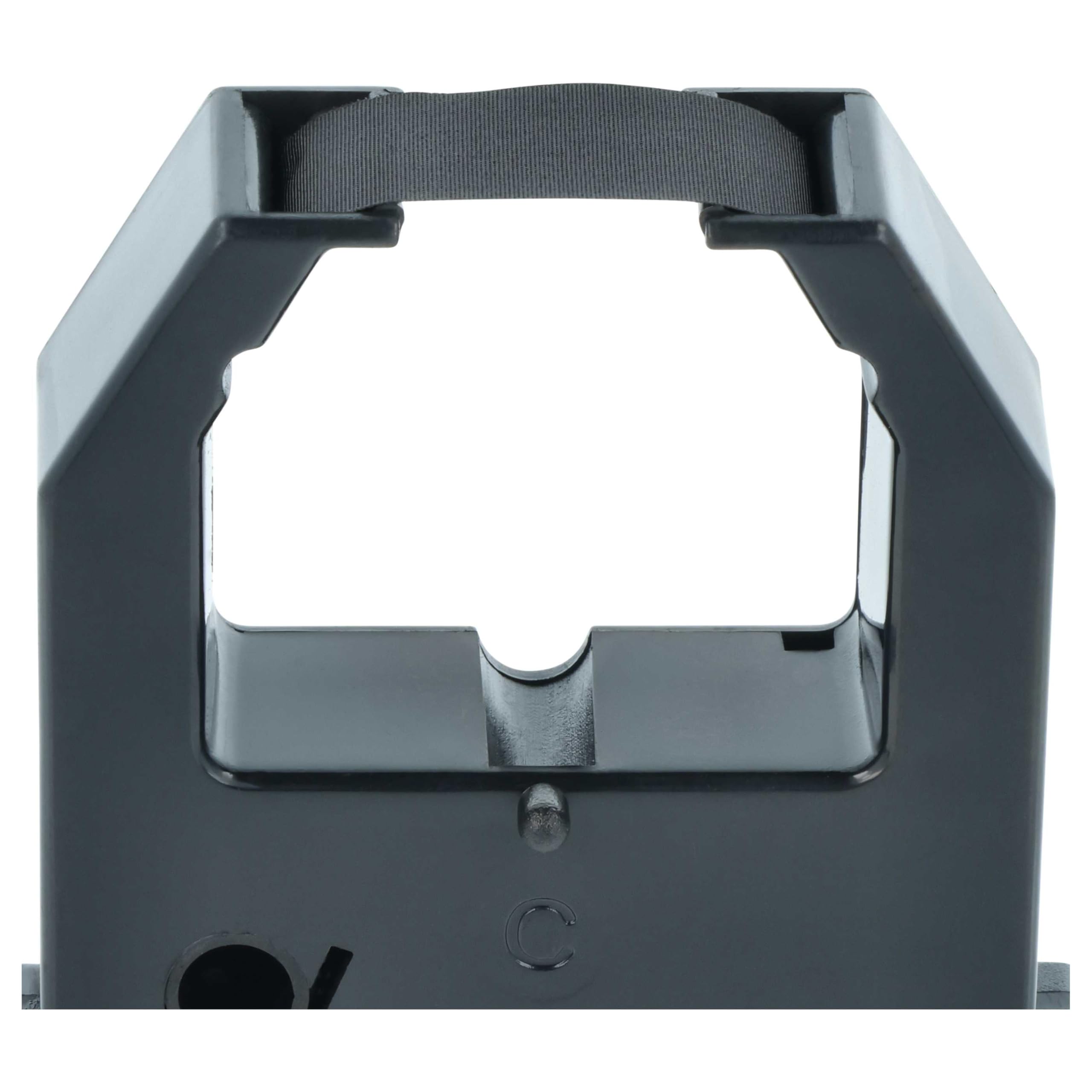 vhbw Nastro CE-315250 per Amano BX6000 EX3200 nero 1pz