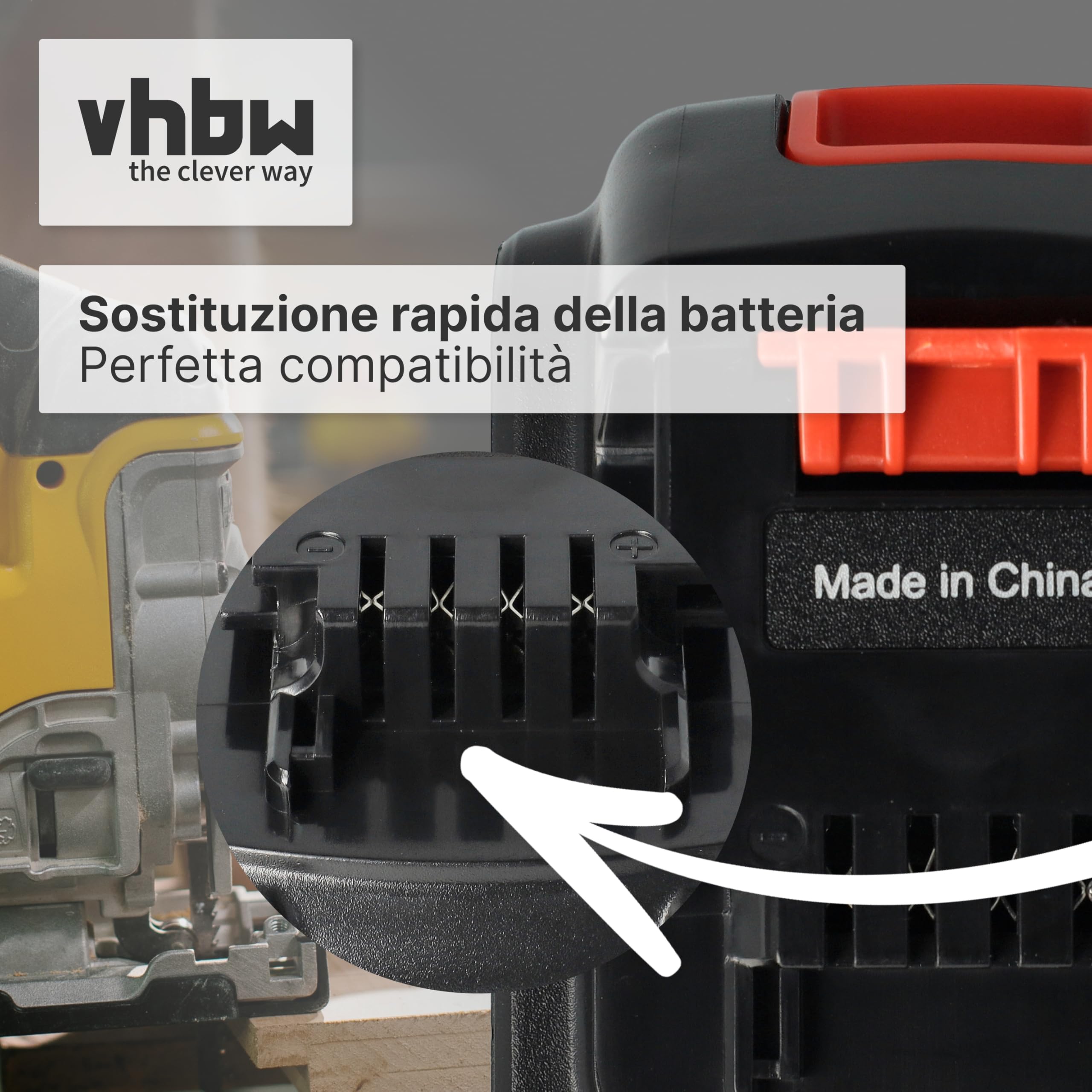 vhbw ASL146 batteria utensile 14,4V 2000mAh Li-Ion