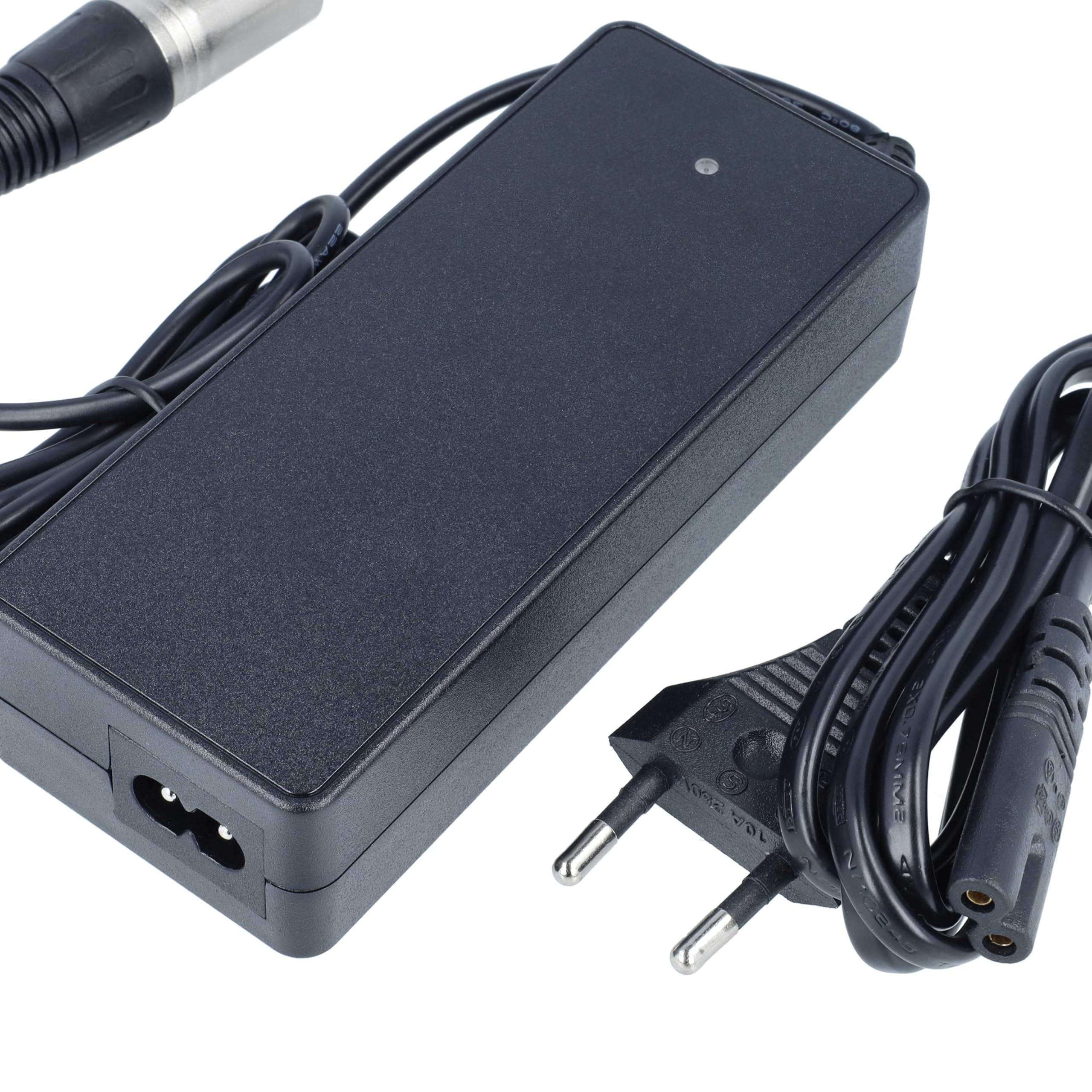 vhbw Caricabatterie per Ebike 36V Li-Ion 100W 42V