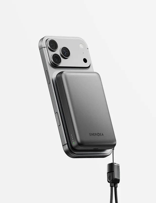 Energea MagPac Loop 10K power bank Gunmetal 10000mAh