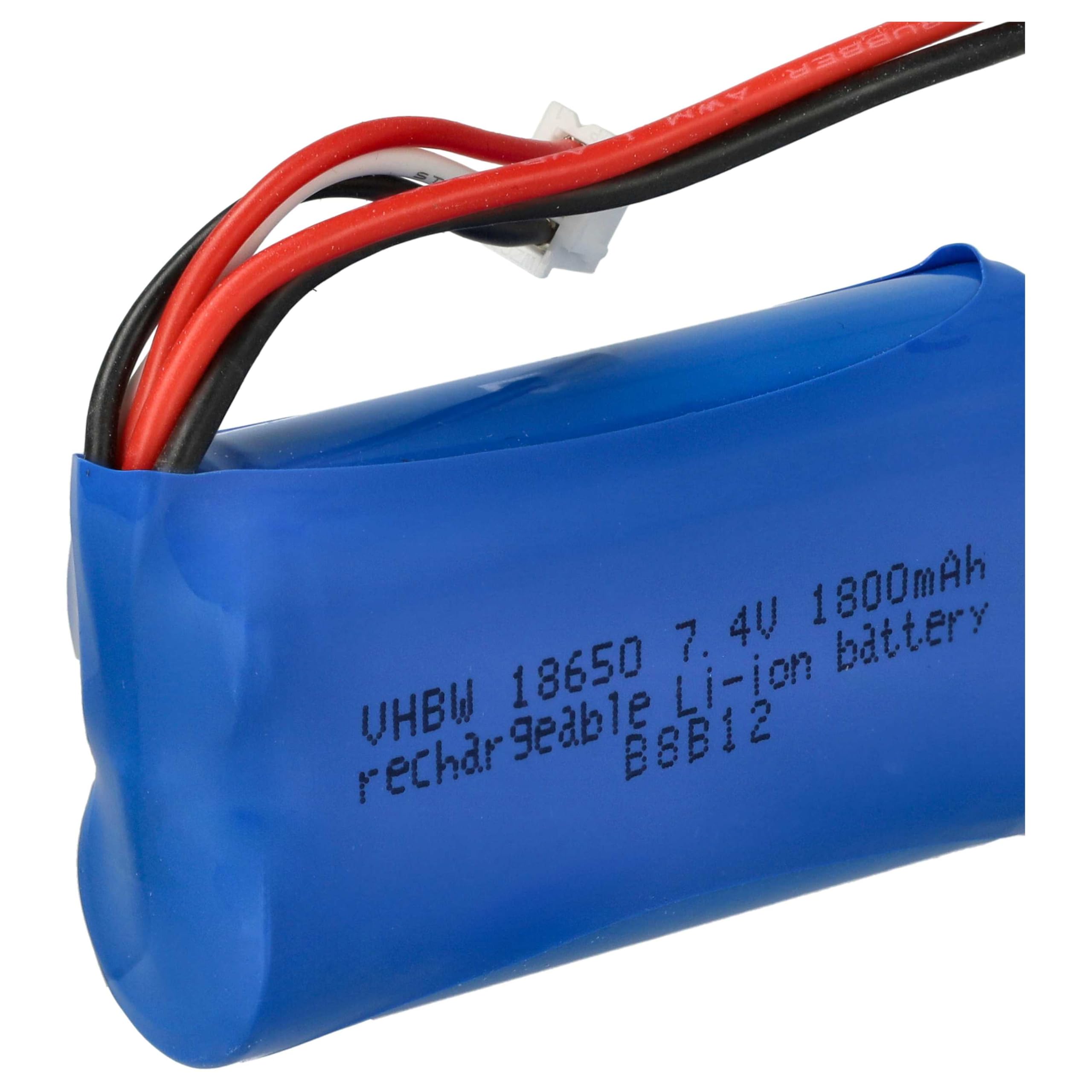 vhbw Batteria Revell Big One 24056 1800mAh 7,4V Li-Ion