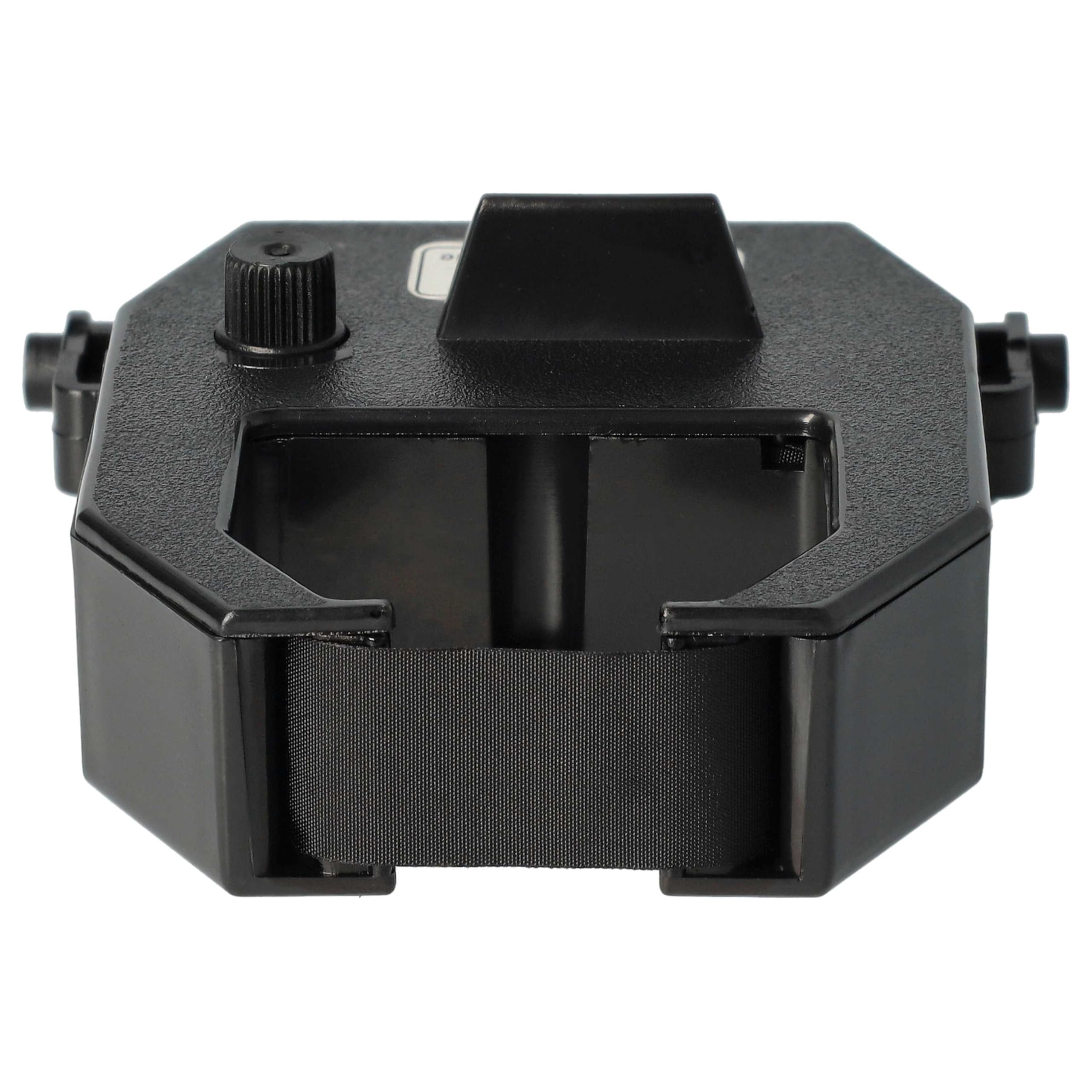 vhbw Nastro inchiostrato nylon nero per Amano PIX-15 timbracartellino