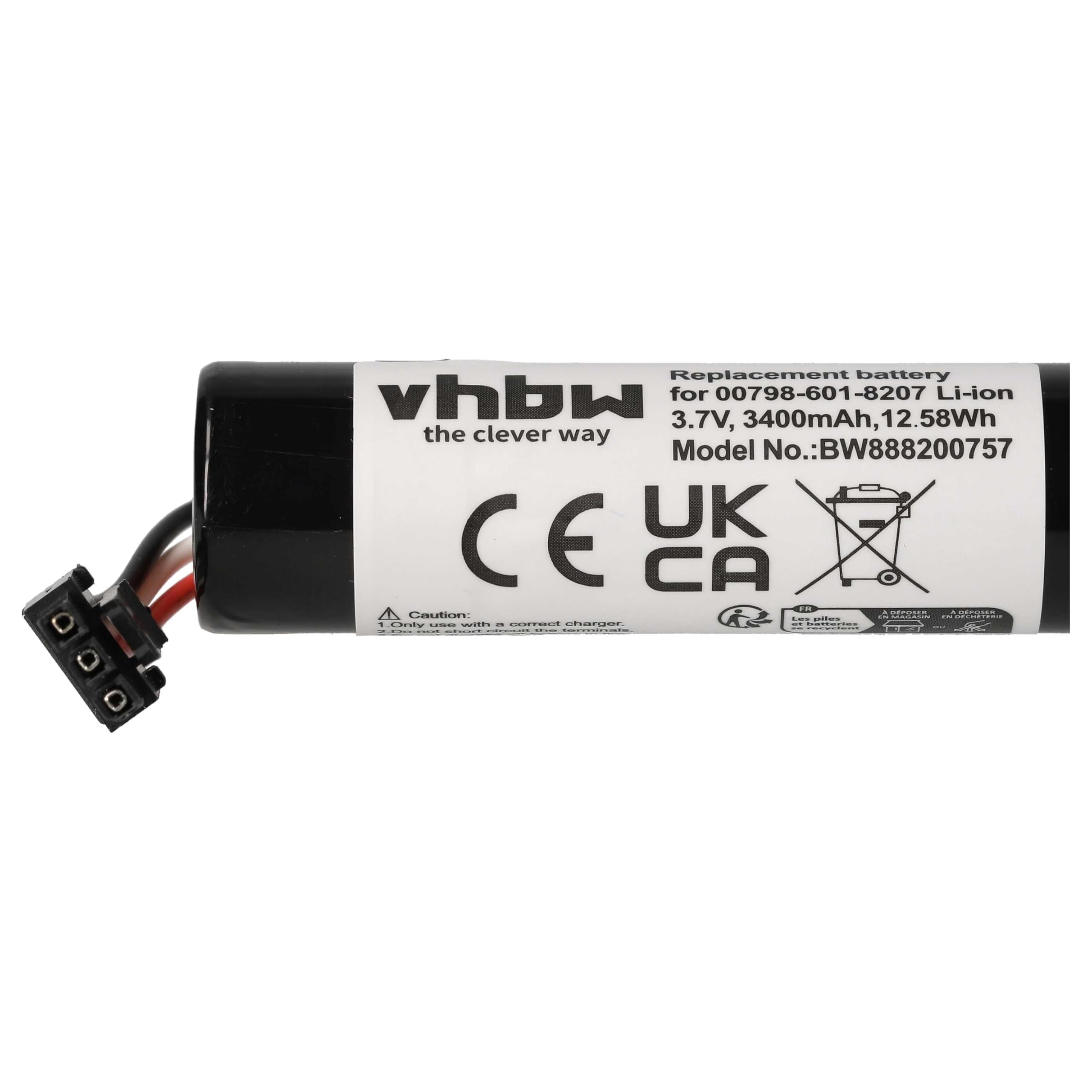 vhbw Batteria Casse per Logitech UE Boom 2 3400mAh Li-Ion