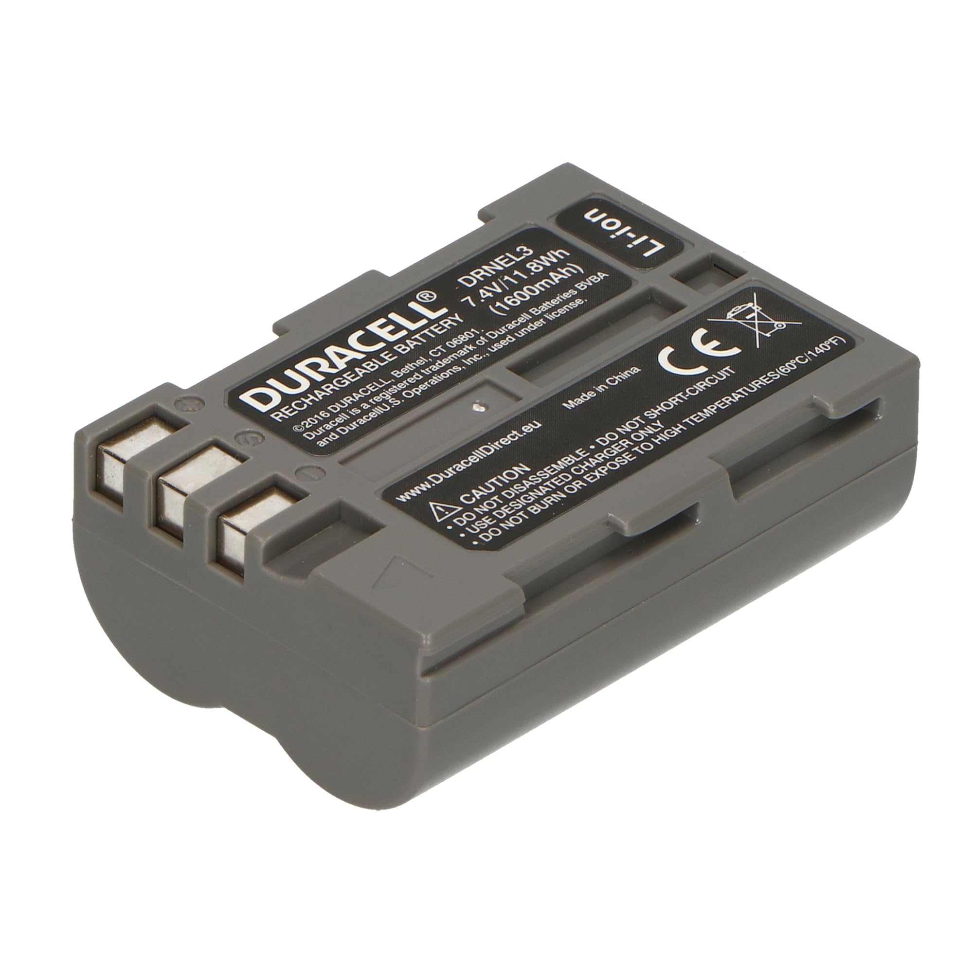 Duracell Batteria DRNEL3 fotocamera Nikon 1400mAh