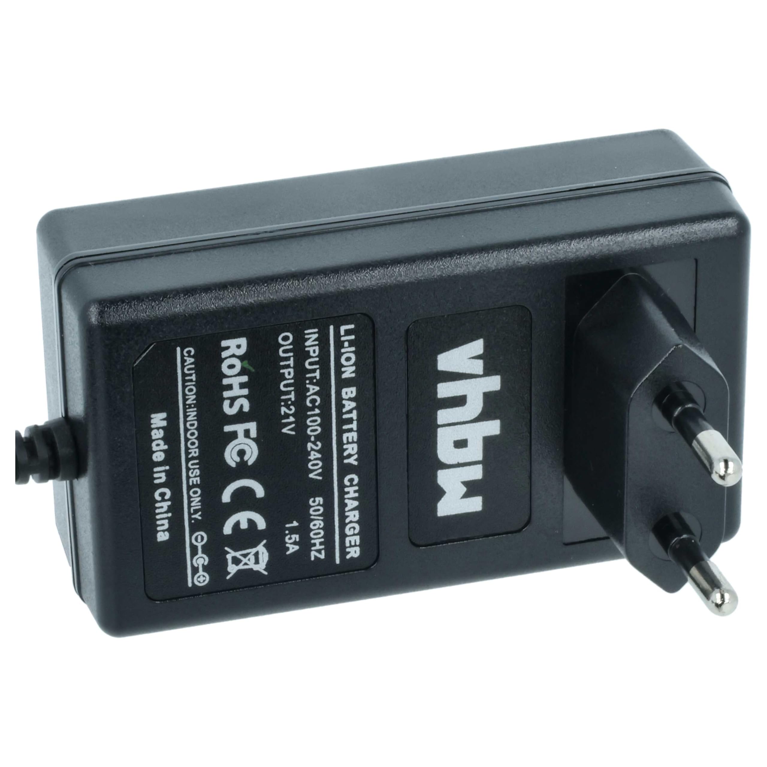vhbw Caricabatterie 18V utensili per Hitachi UB 18DSL 1 slot