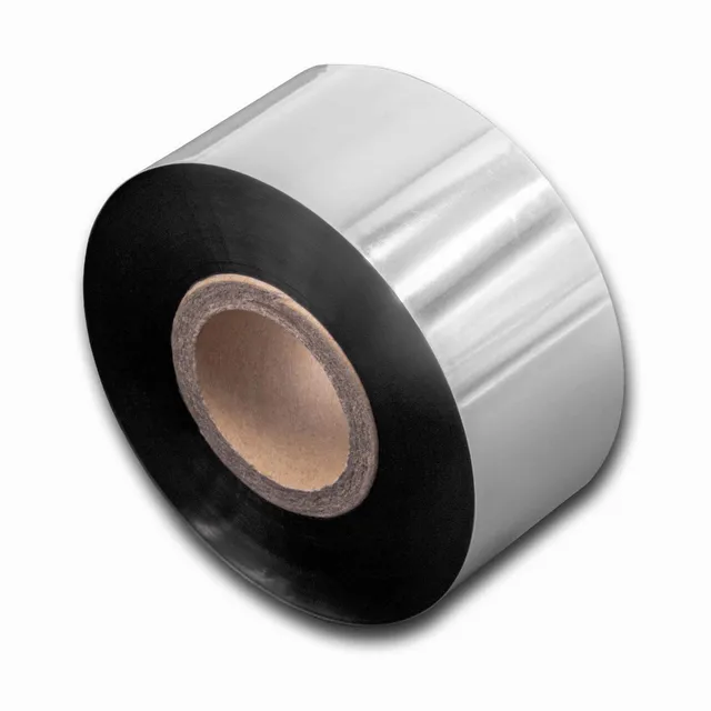 vhbw nastro termico 30mm x 300m cera resina nero