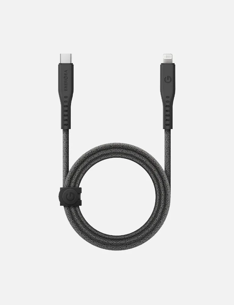Energea Flow Lightning cavo USB-C nero 1,5 m MFi