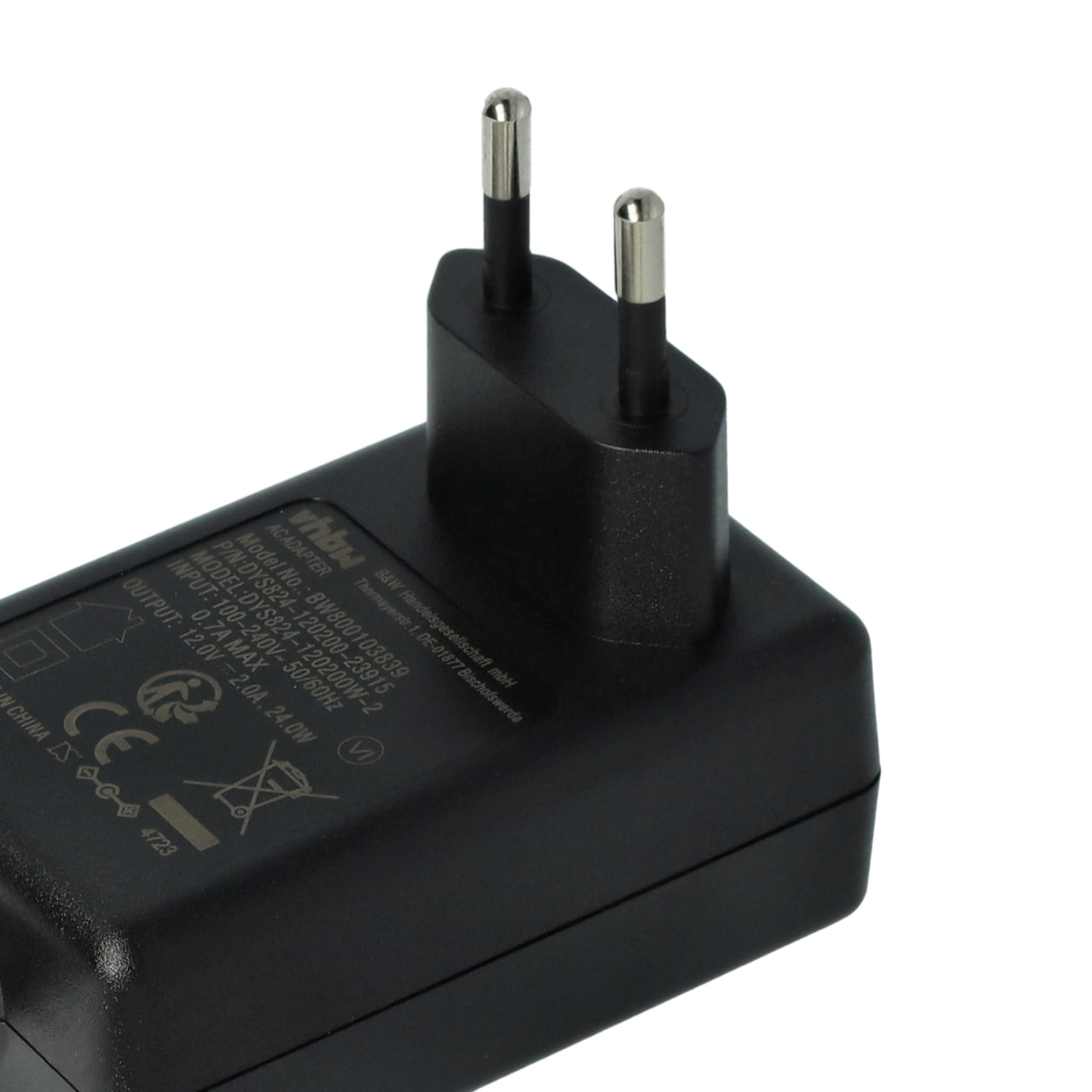 vhbw alimentatore Yamaha PSR-320 tastiera 12V 2A