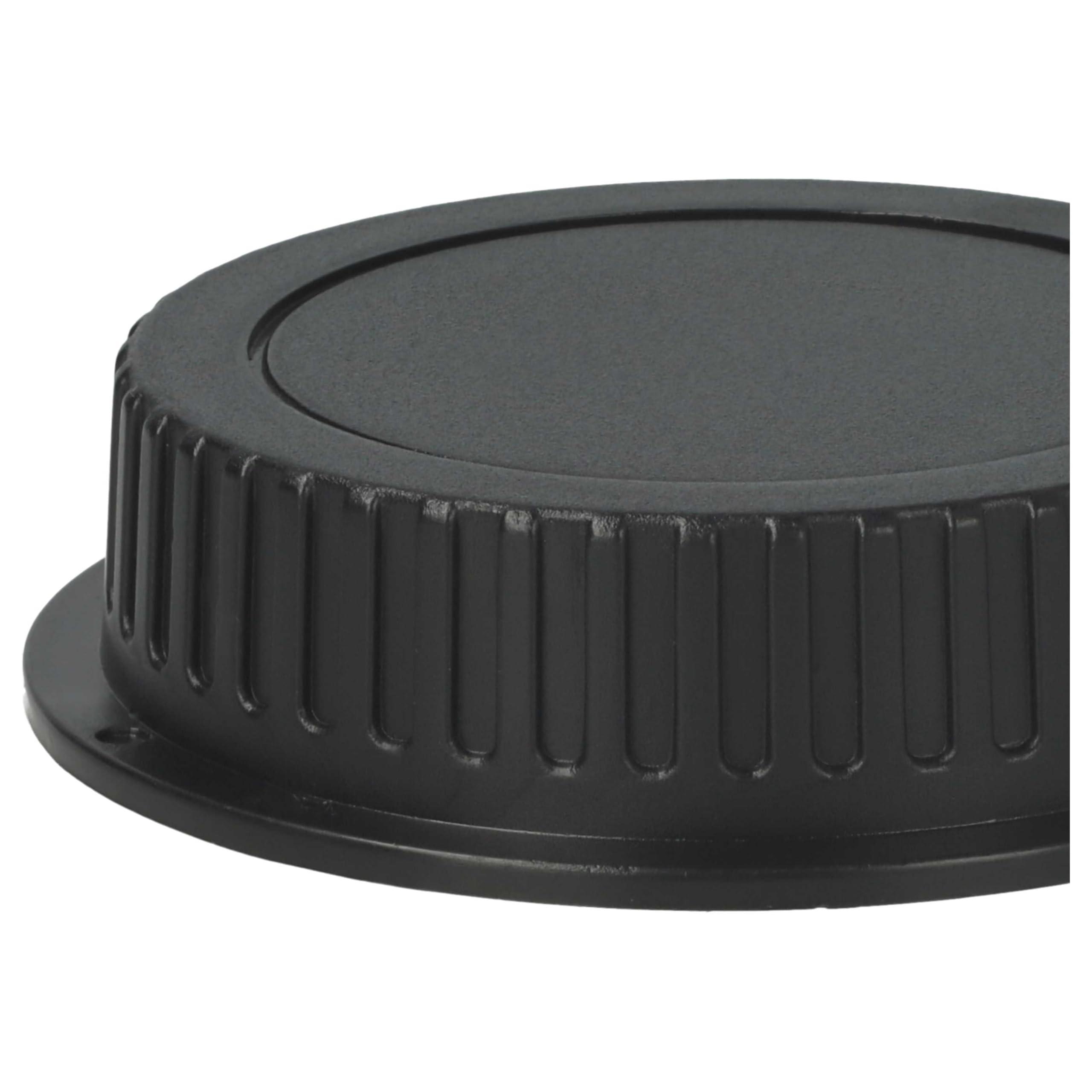 vhbw Copriobiettivo Posteriore per Canon EOS fotocamera EF nero