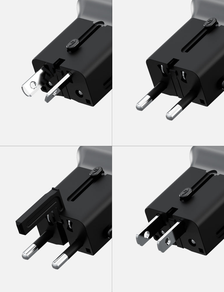 Energea TravelGo Adapter 30 caricatore viaggio 30W 2 USB-C