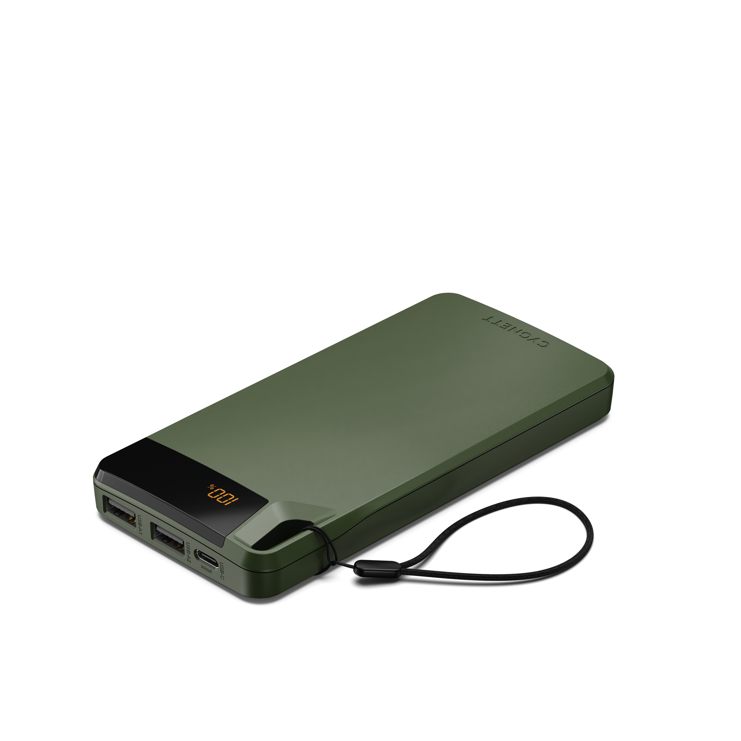 Cygnett ChargeUp Boost Power Bank 10000mAh 15W Verde display