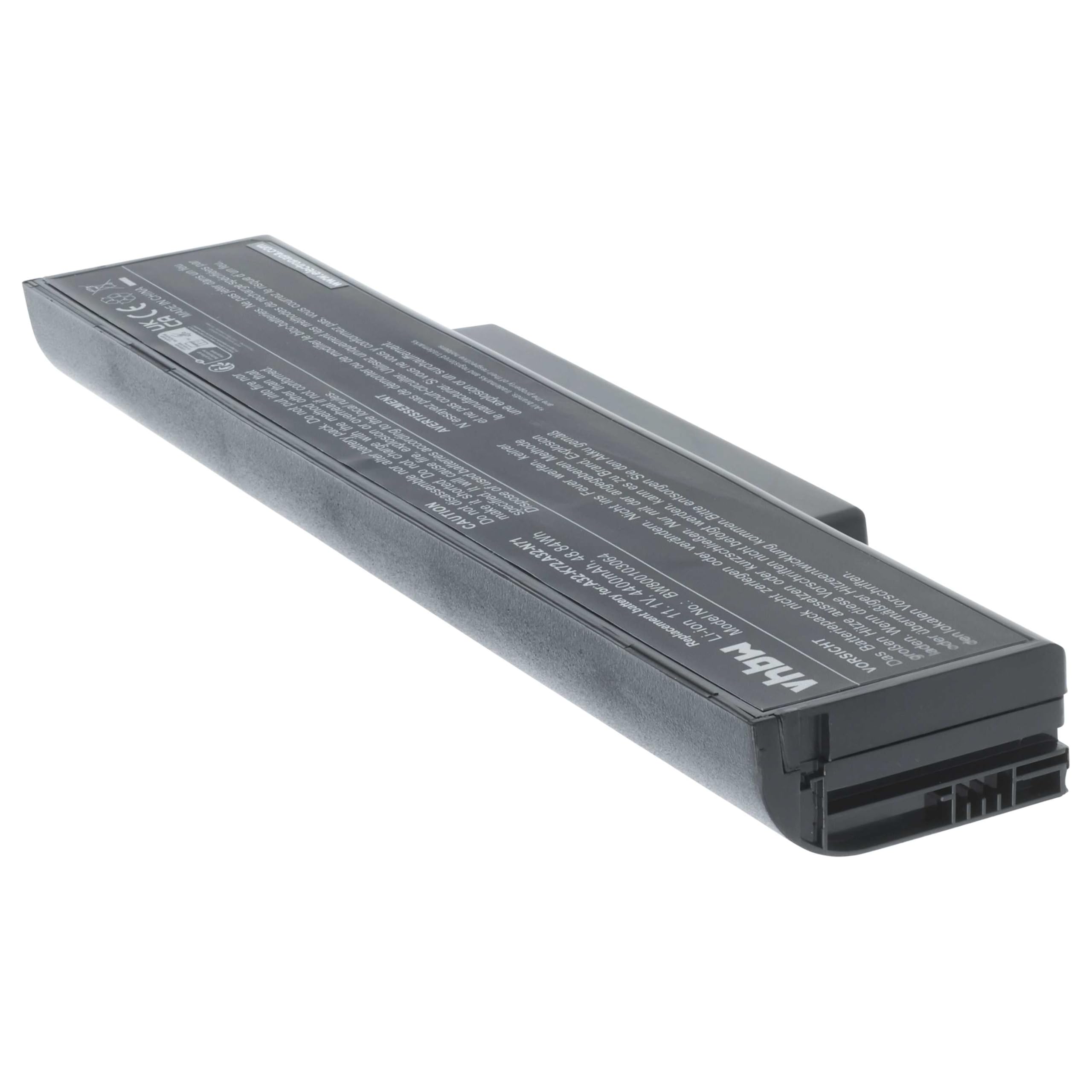 vhbw batteria notebook Asus X72 A32-K72 4400mAh