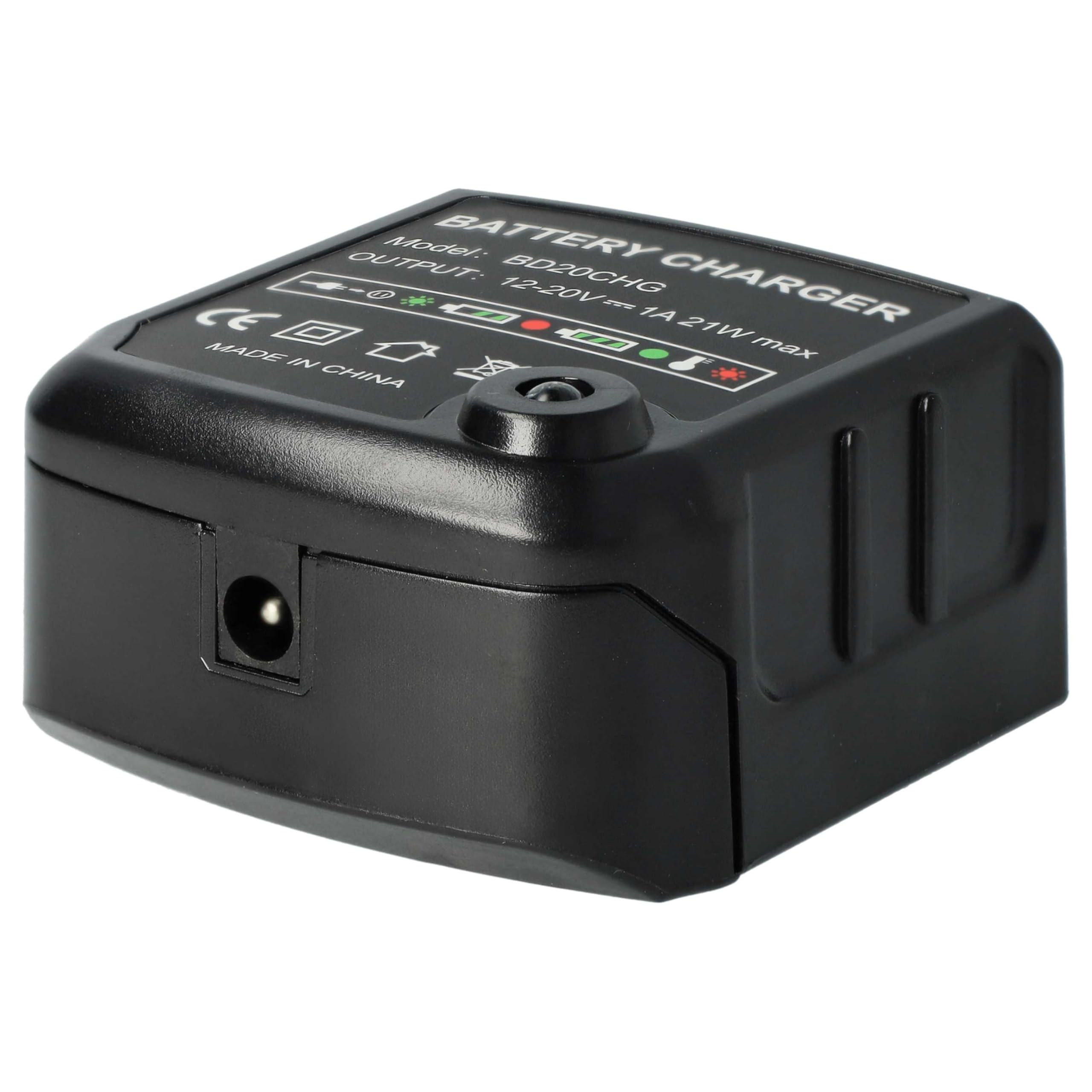 vhbw Caricabatterie Utensili 12-20V per Black & Decker Li-Ion
