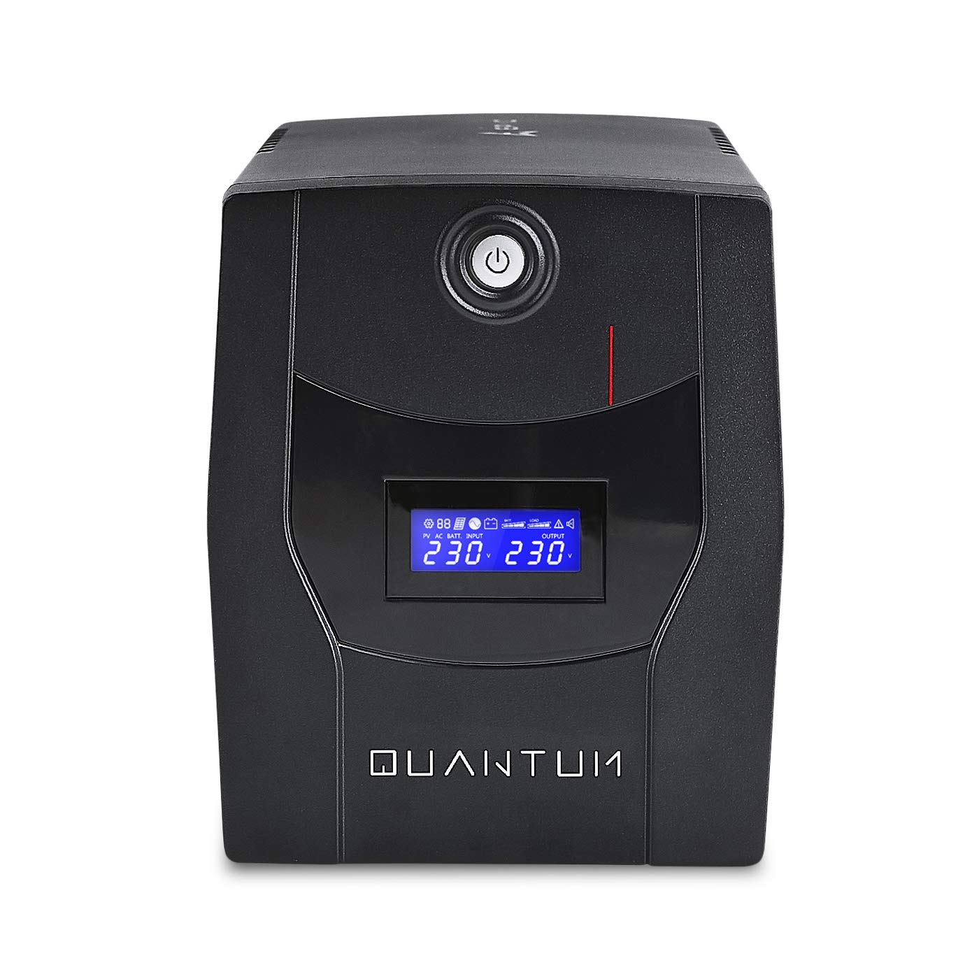 EPYC Quantum 1500VA 900W Gruppo di Continuità UPS 5 Prese LCD