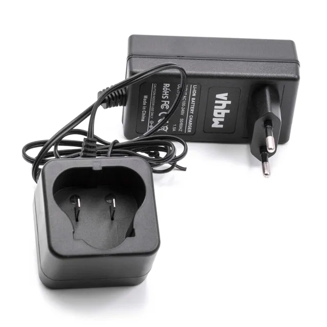 vhbw LCS12 caricabatterie utensili 12V Li-Ion 1 slot