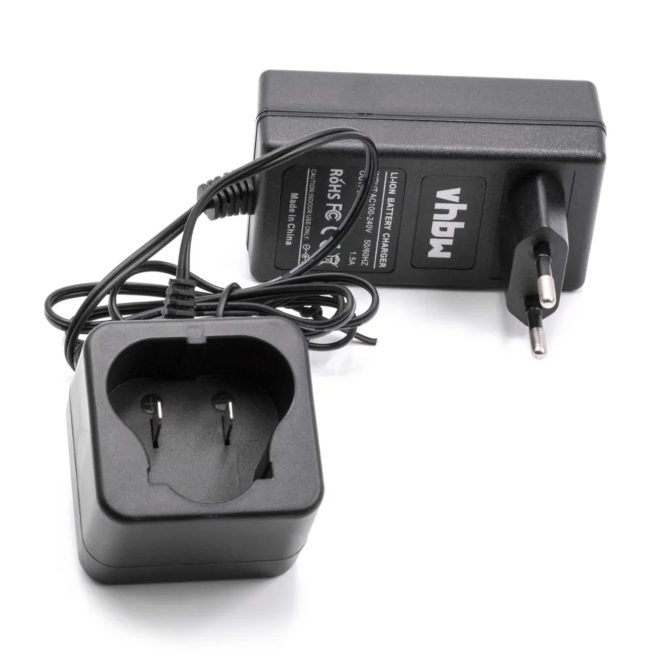 vhbw LCS12 caricabatterie utensili 12V Li-Ion 1 slot