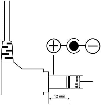 Leicke 9V 2A 18W Alimentatore per Dymo LabelManager