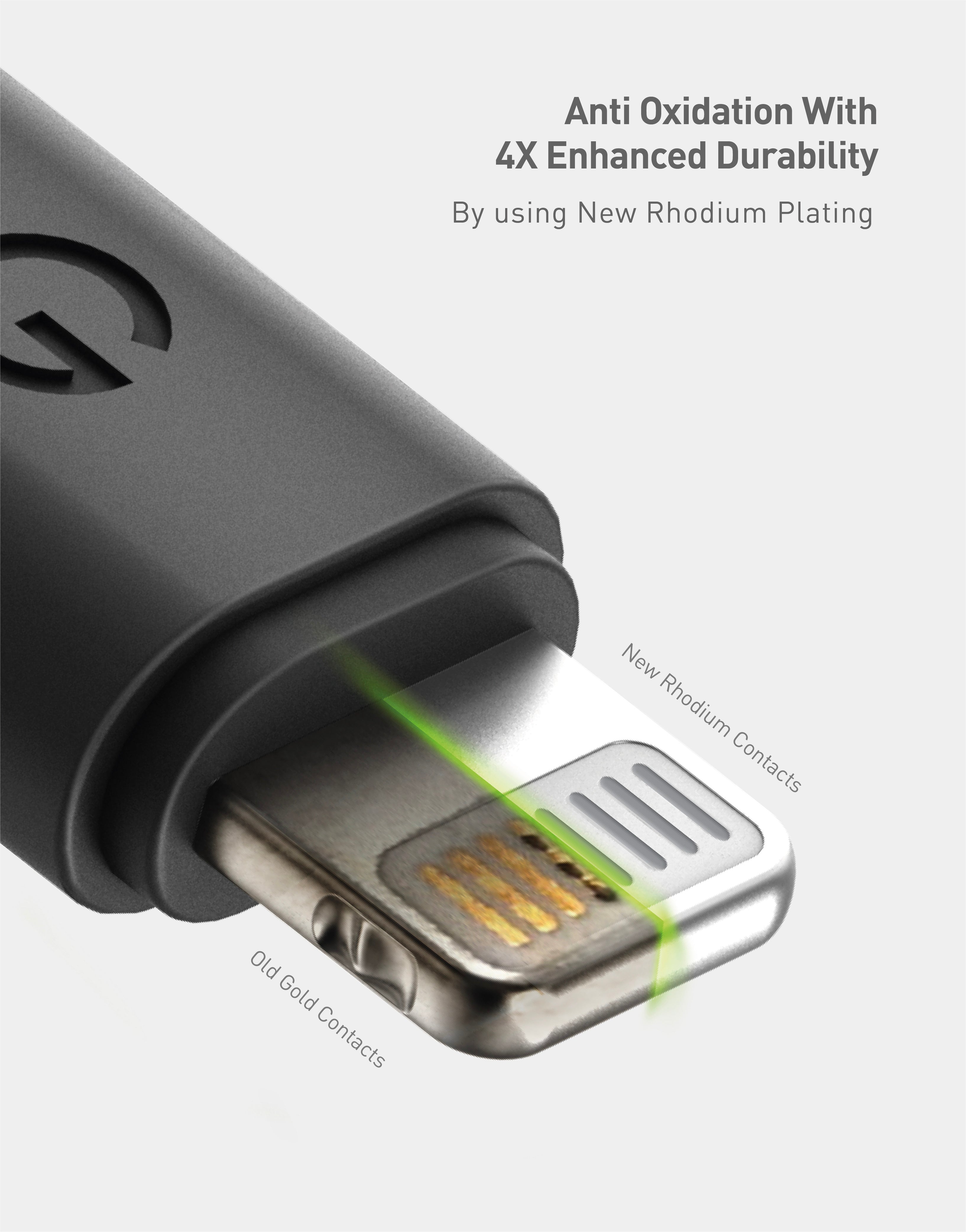 Energea NyloFlex cavo Lightning USB-C 30cm nero 100W