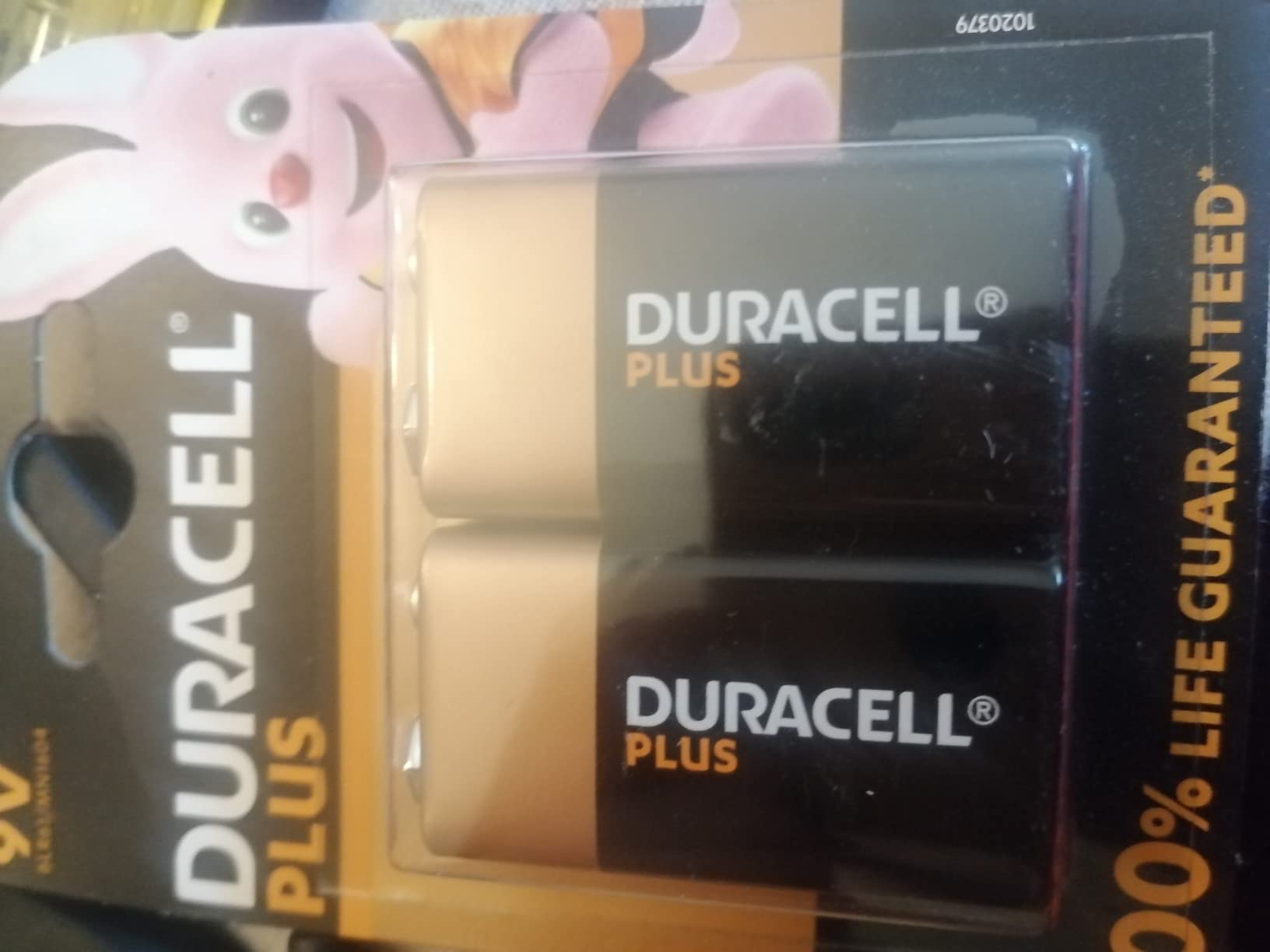 Duracell Plus batteria alcalina 9V 6LR61 2 pezzi