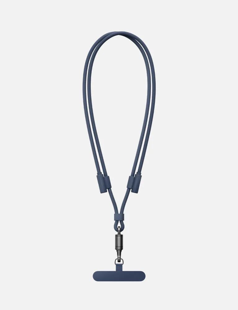 Energea Lasso cavo USB-C tracolla 1,5m Blu ricarica rapida