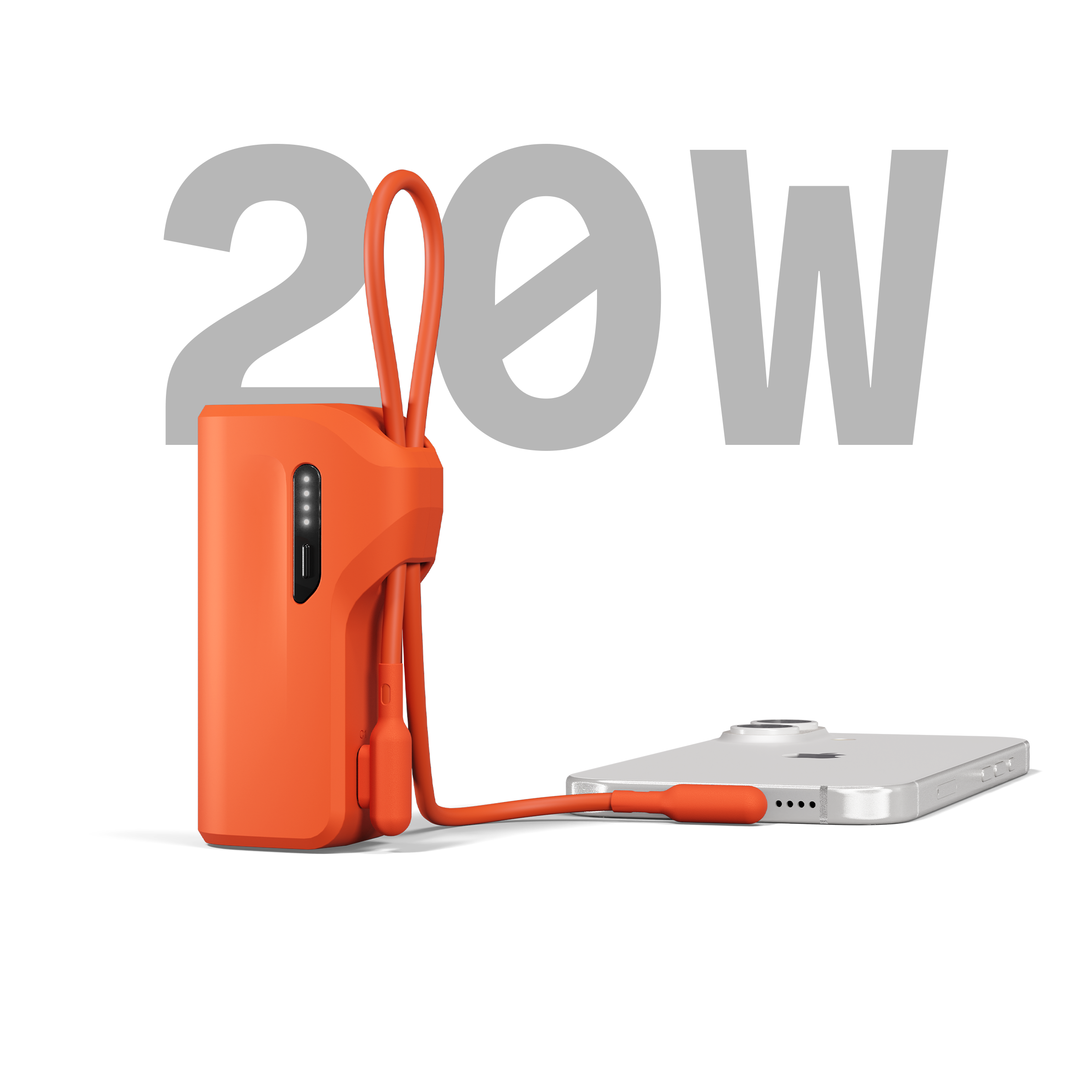 Cygnett Thumboost 5K Power Bank 5000mAh 20W con Cavo