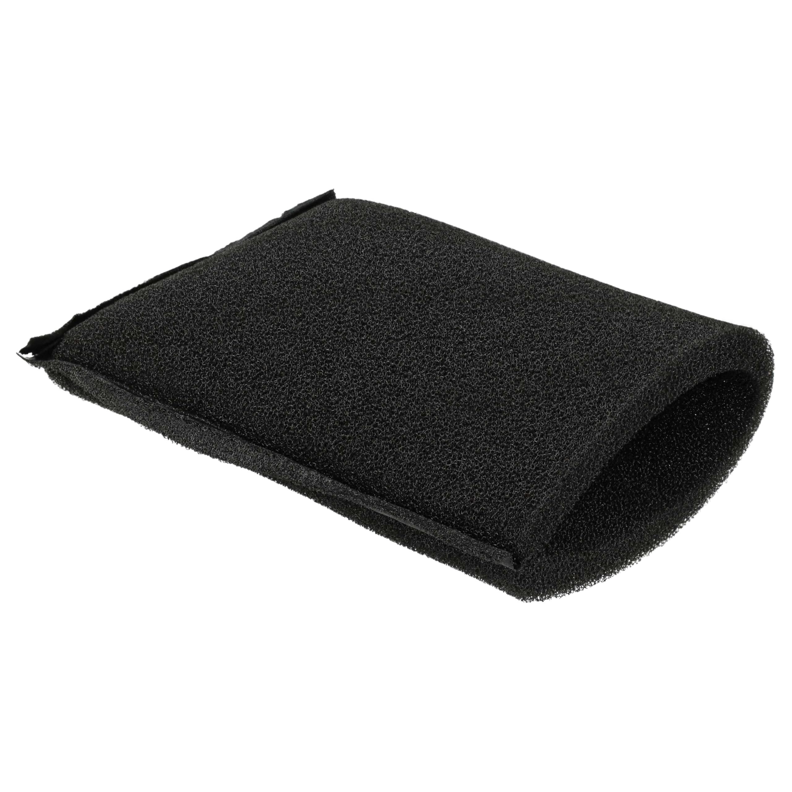 vhbw Filtro Gommapiuma 5.731-595.0 per Aspirapolvere Karcher Nero