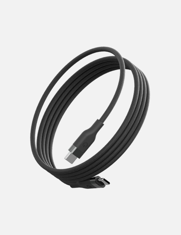 Energea Essential Kit caricatore muro Gunmetal con cavo