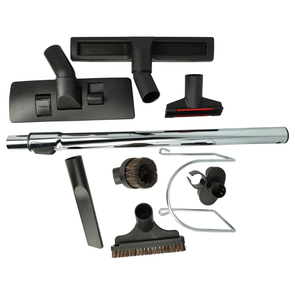 vhbw Set 9 accessori AEG aspirapolvere 32mm nero