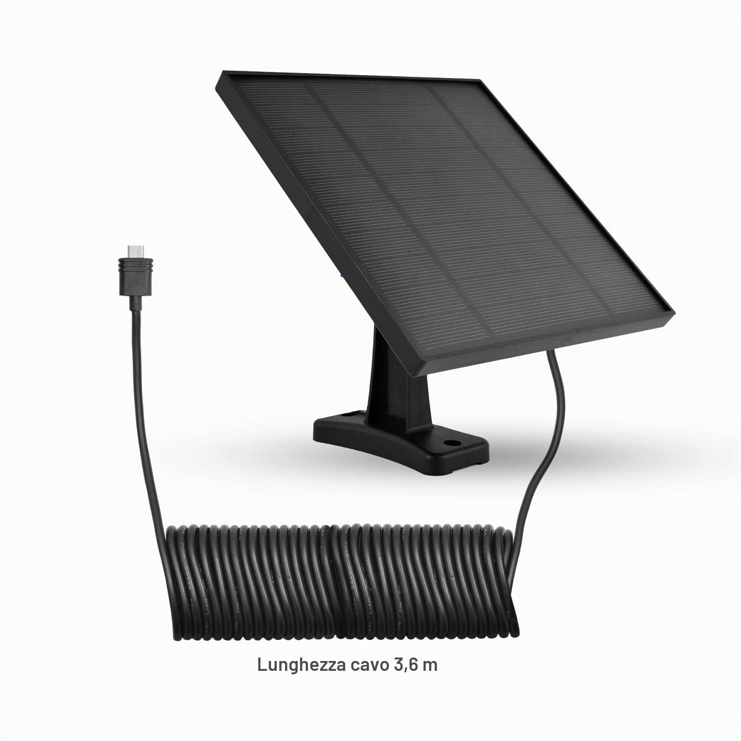 Leicke Pannello solare per EZVIZ BC1C BC1 C3A cavo 3,6m