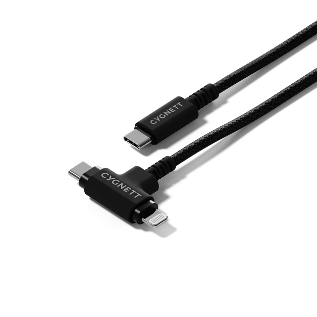 Cygnett Unite cavo USB-C Lightning 60W 1m nero